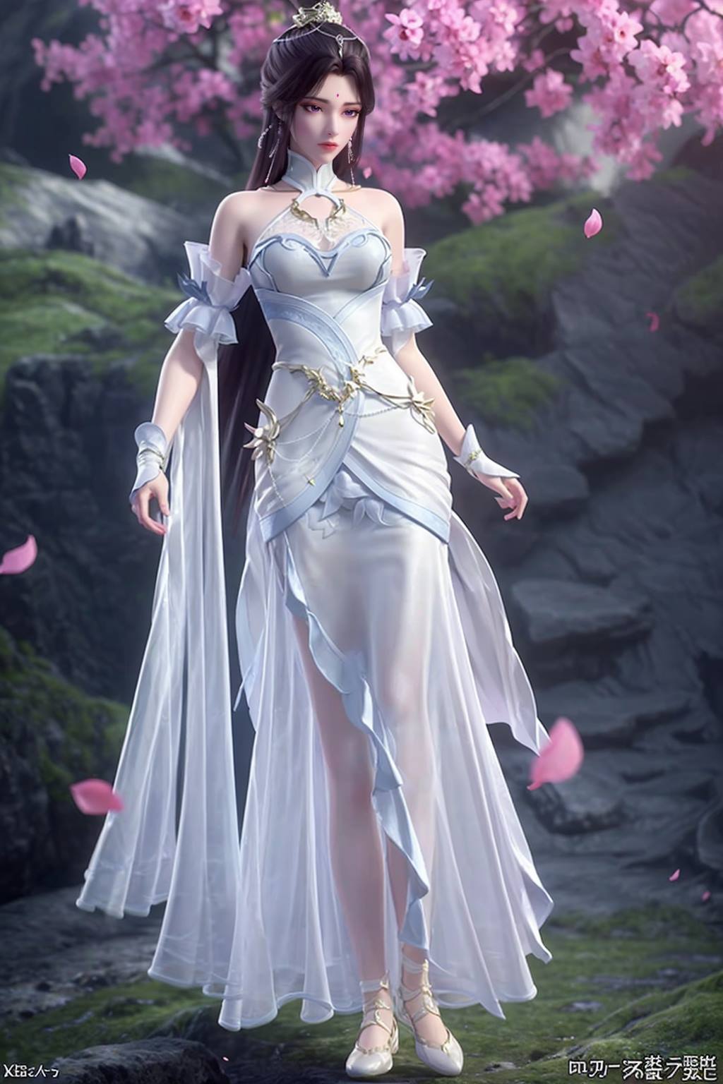 图片[51]-AI绘画 165 完美世界-月婵 主身全身版[102P] – 速更版-美库