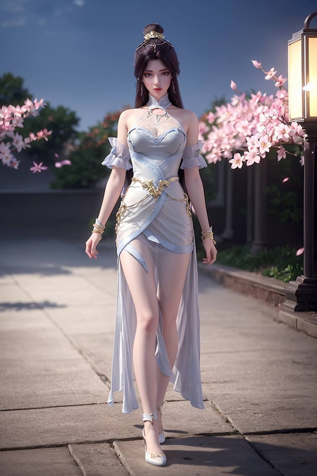 图片[52]-AI绘画 165 完美世界-月婵 主身全身版[102P] – 速更版-美库