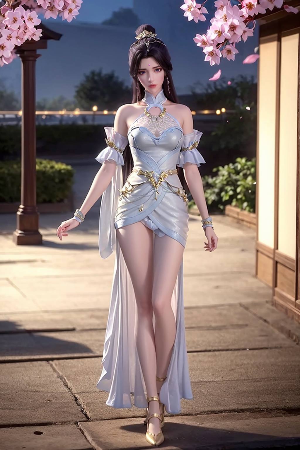 图片[53]-AI绘画 165 完美世界-月婵 主身全身版[102P] – 速更版-美库