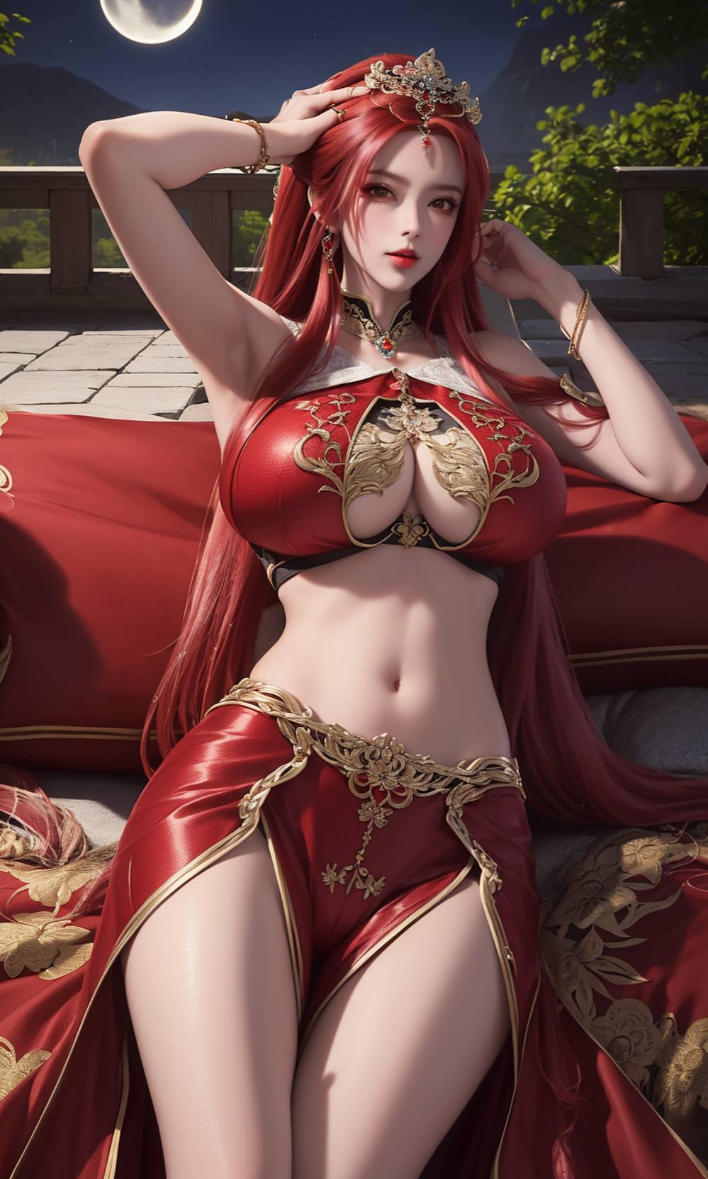 图片[25]-AI绘画 166 完美世界-曼沙珠华 国风[75P] – 速更版-美库