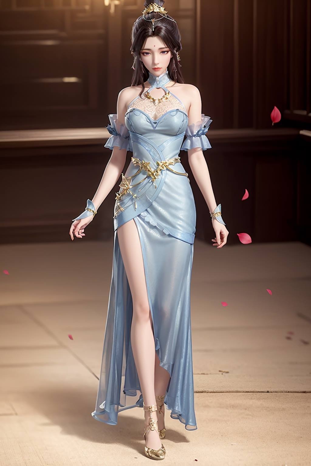 图片[67]-AI绘画 165 完美世界-月婵 主身全身版[102P] – 速更版-美库