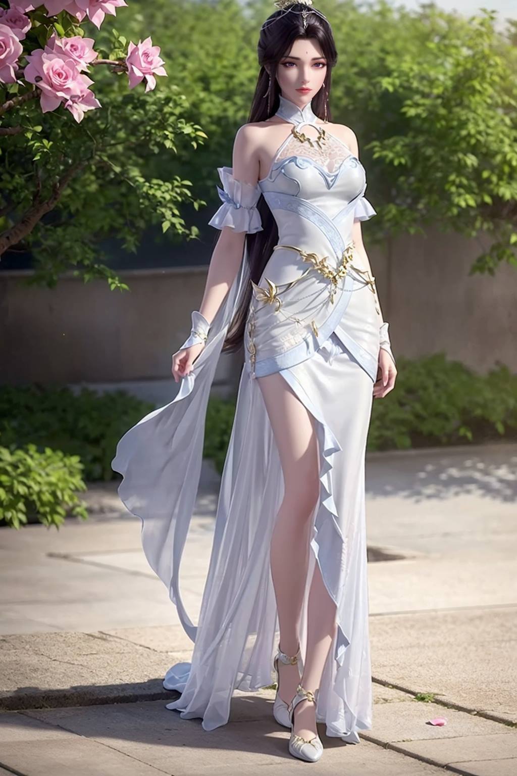 图片[68]-AI绘画 165 完美世界-月婵 主身全身版[102P] – 速更版-美库
