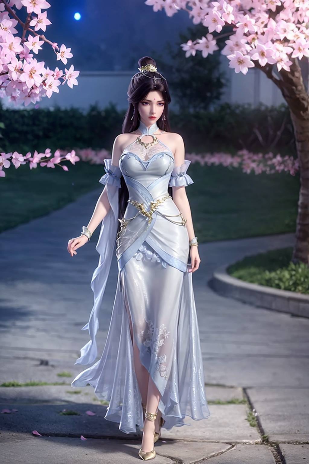 图片[69]-AI绘画 165 完美世界-月婵 主身全身版[102P] – 速更版-美库