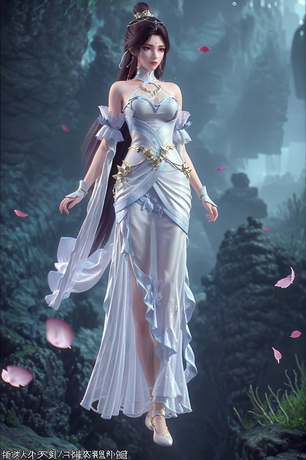 图片[71]-AI绘画 165 完美世界-月婵 主身全身版[102P] – 速更版-美库