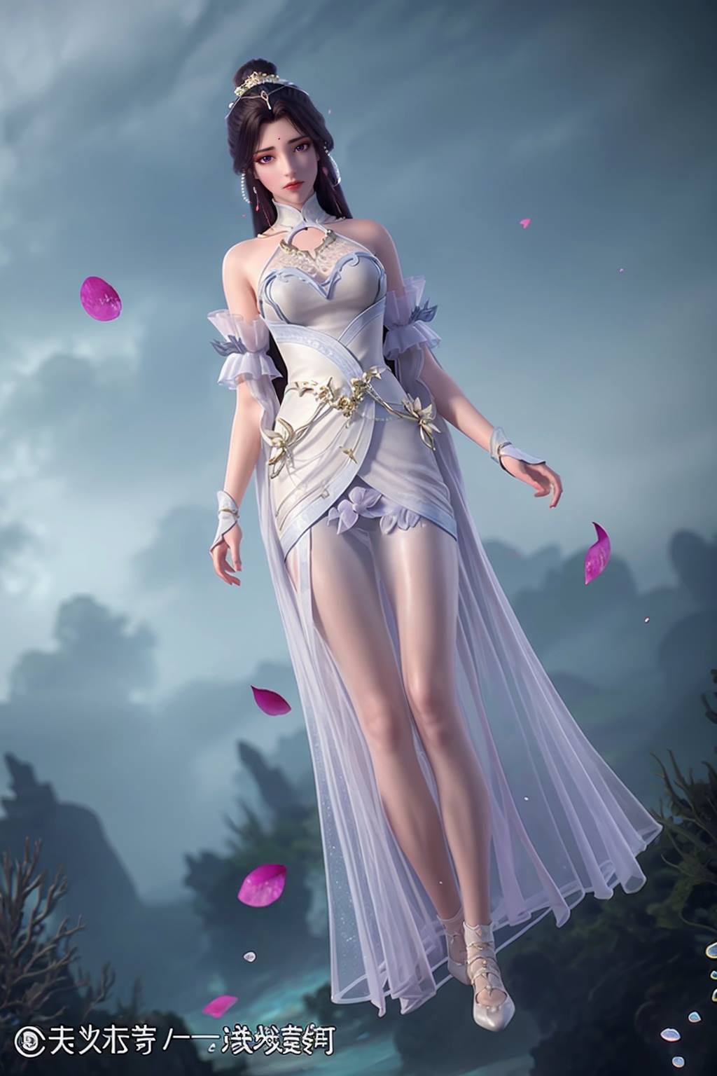 图片[76]-AI绘画 165 完美世界-月婵 主身全身版[102P] – 速更版-美库