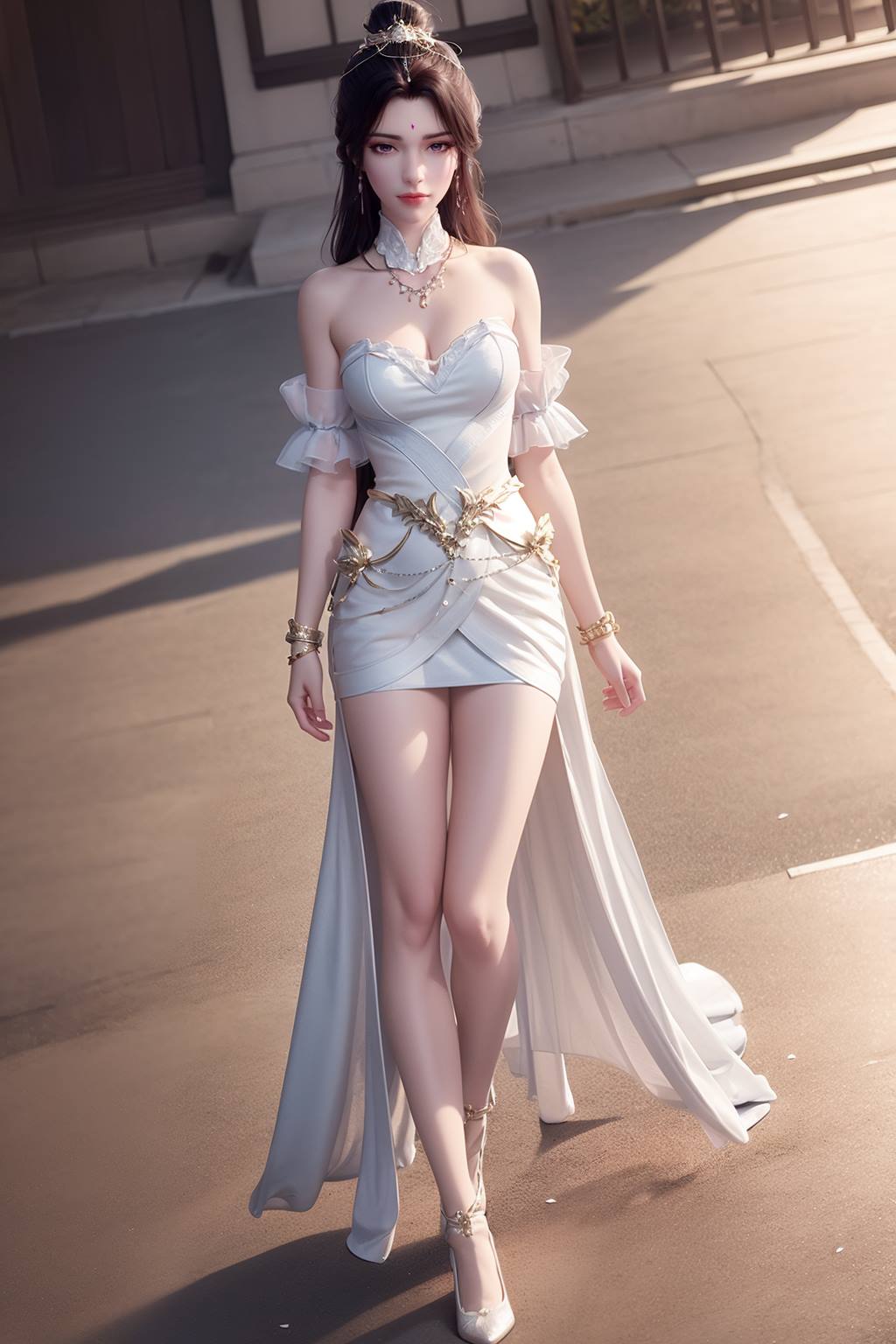 图片[79]-AI绘画 165 完美世界-月婵 主身全身版[102P] – 速更版-美库