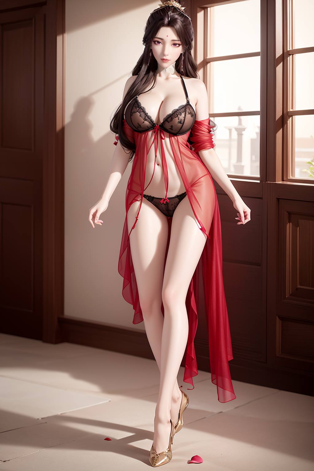 图片[83]-AI绘画 165 完美世界-月婵 主身全身版[102P] – 速更版-美库