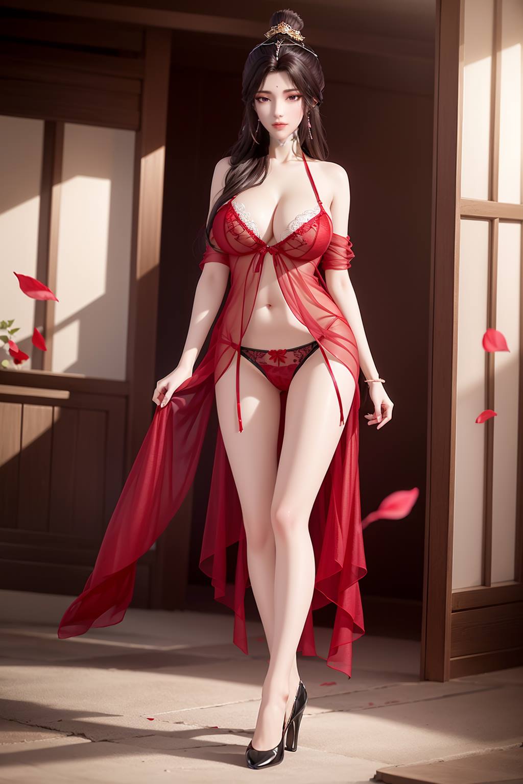 图片[84]-AI绘画 165 完美世界-月婵 主身全身版[102P] – 速更版-美库