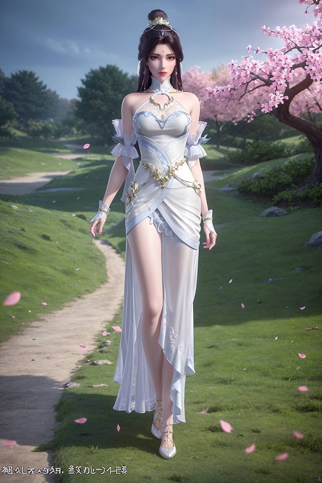 图片[86]-AI绘画 165 完美世界-月婵 主身全身版[102P] – 速更版-美库