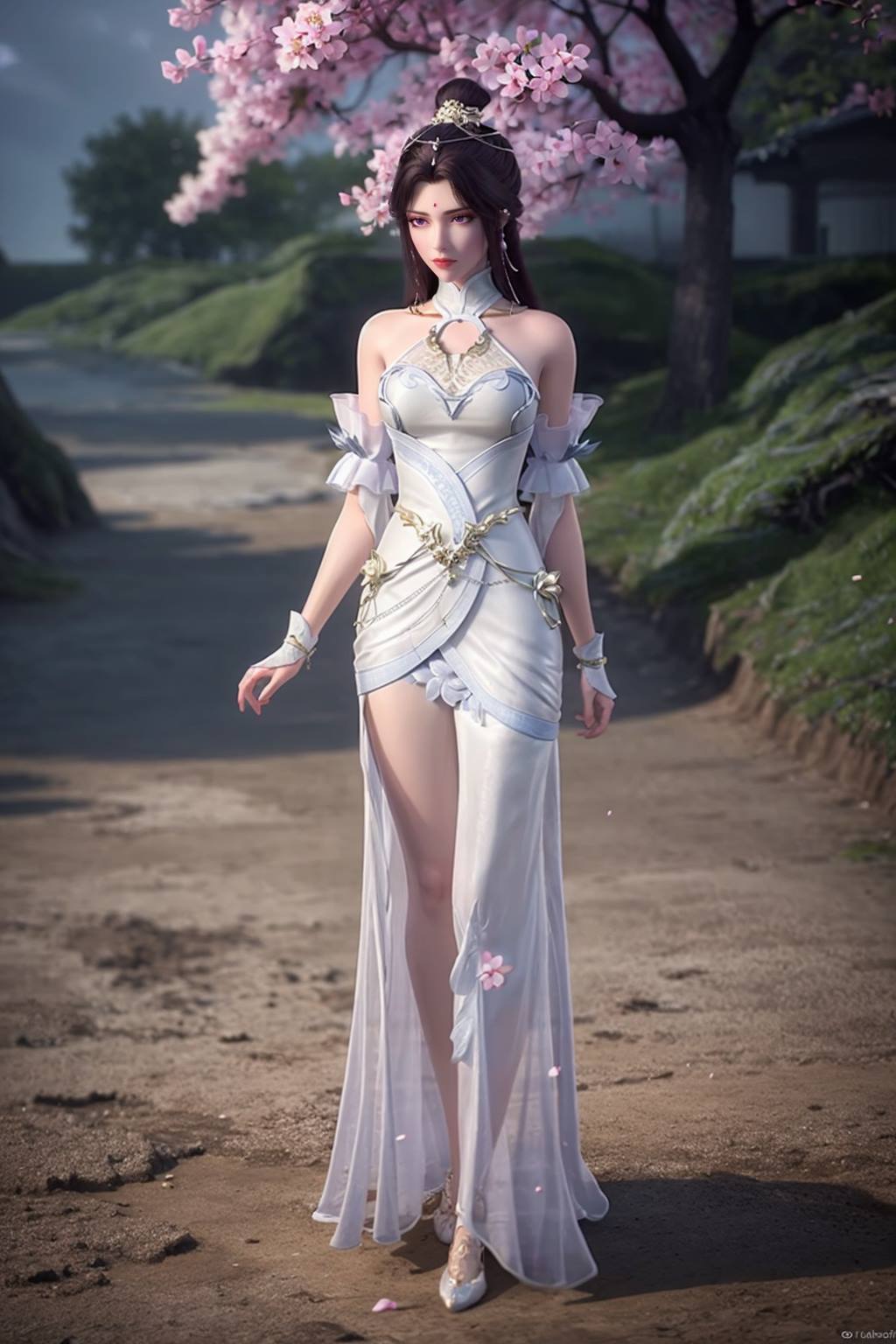 图片[87]-AI绘画 165 完美世界-月婵 主身全身版[102P] – 速更版-美库