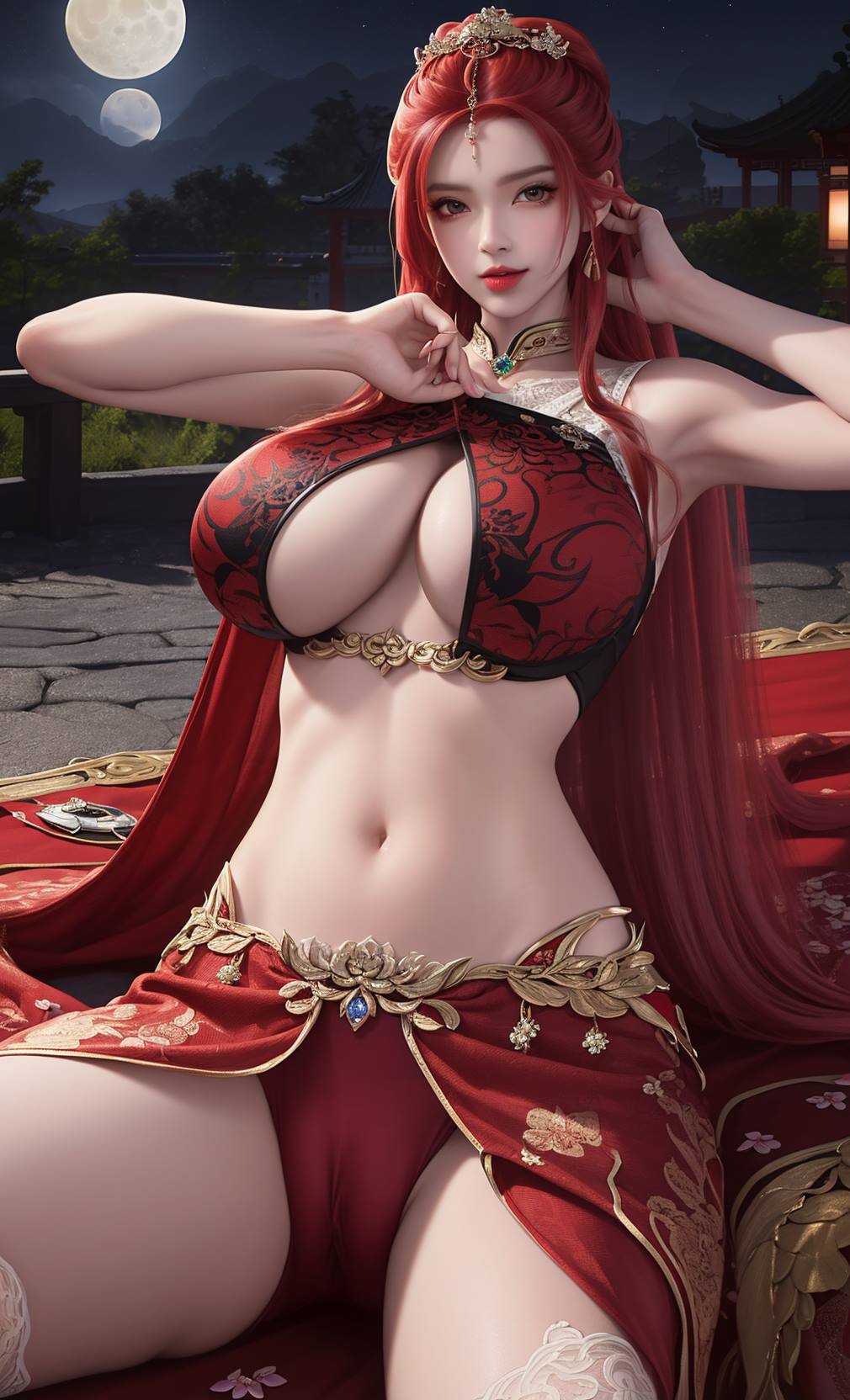 图片[55]-AI绘画 166 完美世界-曼沙珠华 国风[75P] – 速更版-美库