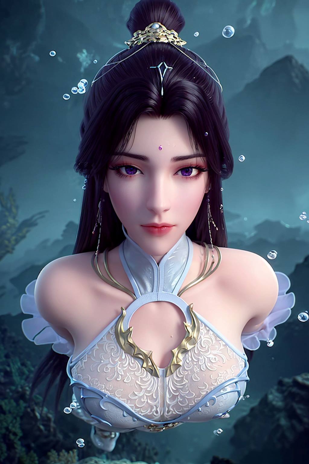 图片[94]-AI绘画 165 完美世界-月婵 主身全身版[102P] – 速更版-美库