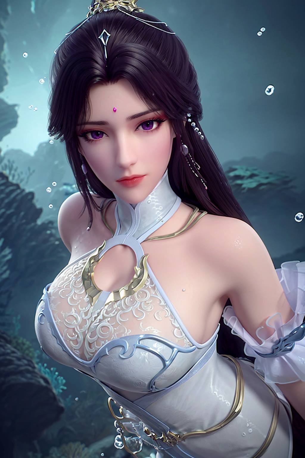 图片[99]-AI绘画 165 完美世界-月婵 主身全身版[102P] – 速更版-美库