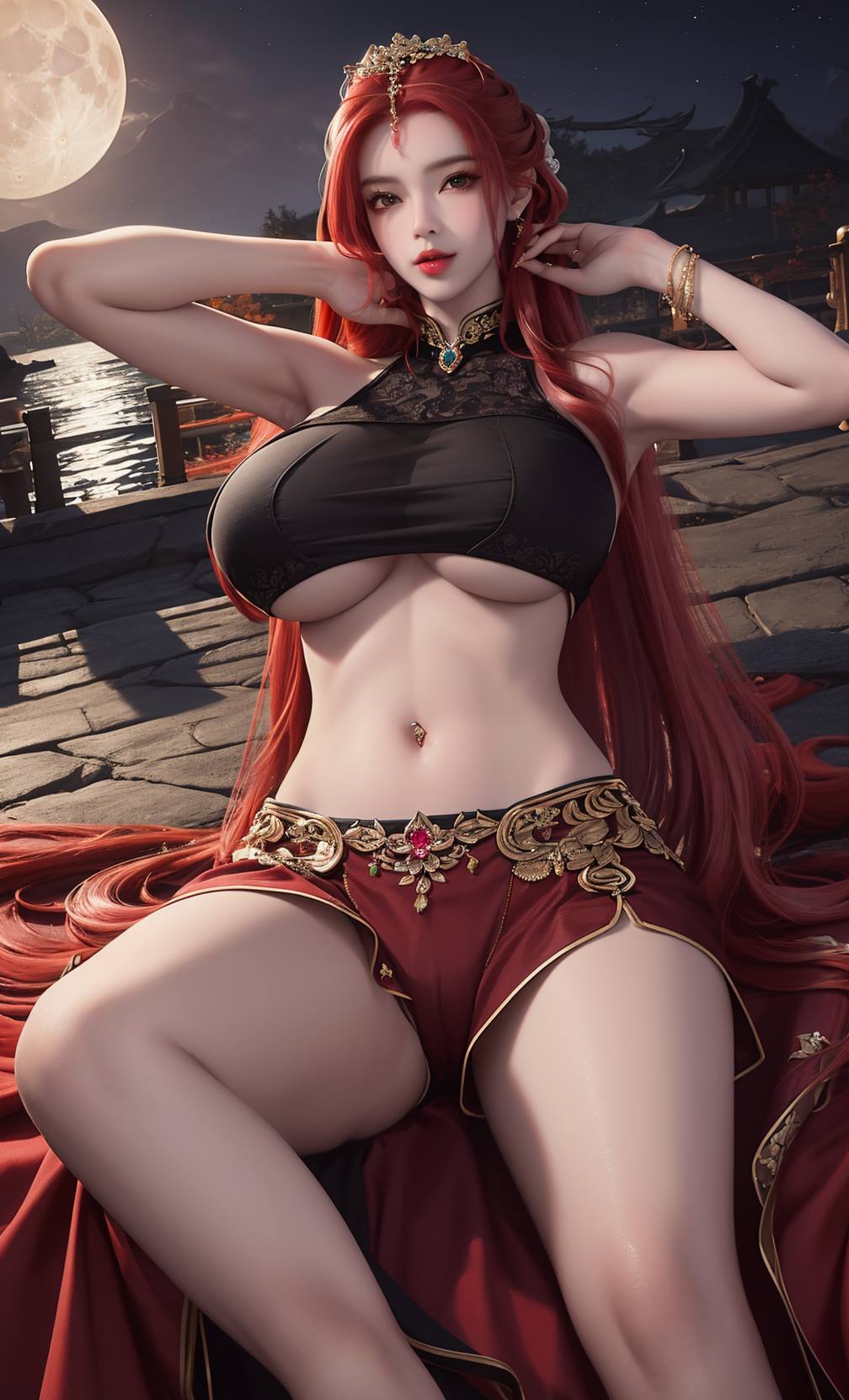 图片[63]-AI绘画 166 完美世界-曼沙珠华 国风[75P] – 速更版-美库