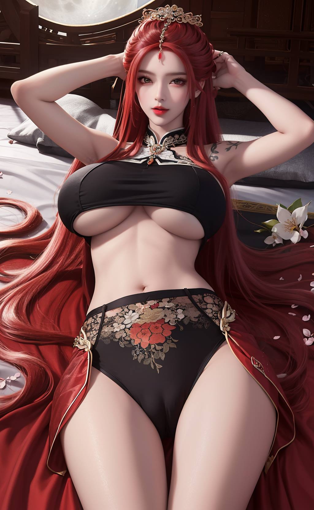 图片[64]-AI绘画 166 完美世界-曼沙珠华 国风[75P] – 速更版-美库