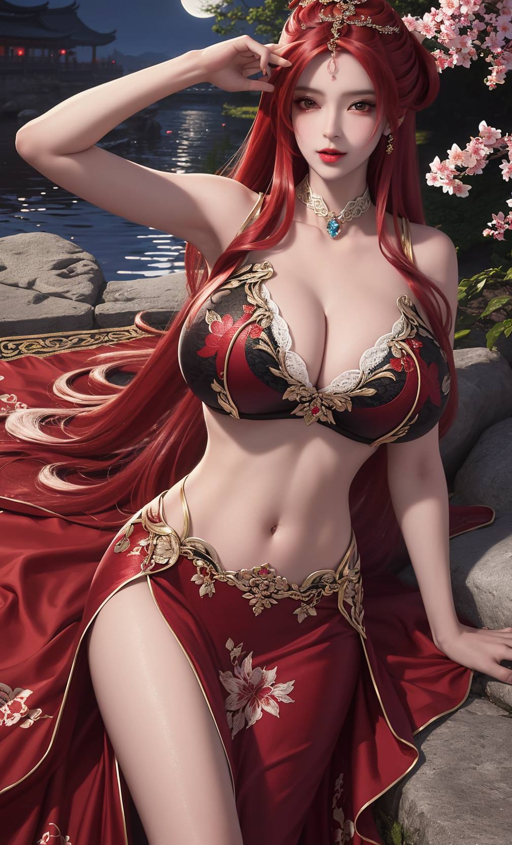 图片[67]-AI绘画 166 完美世界-曼沙珠华 国风[75P] – 速更版-美库