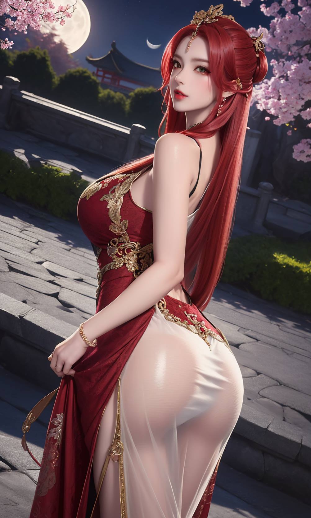 图片[70]-AI绘画 166 完美世界-曼沙珠华 国风[75P] – 速更版-美库