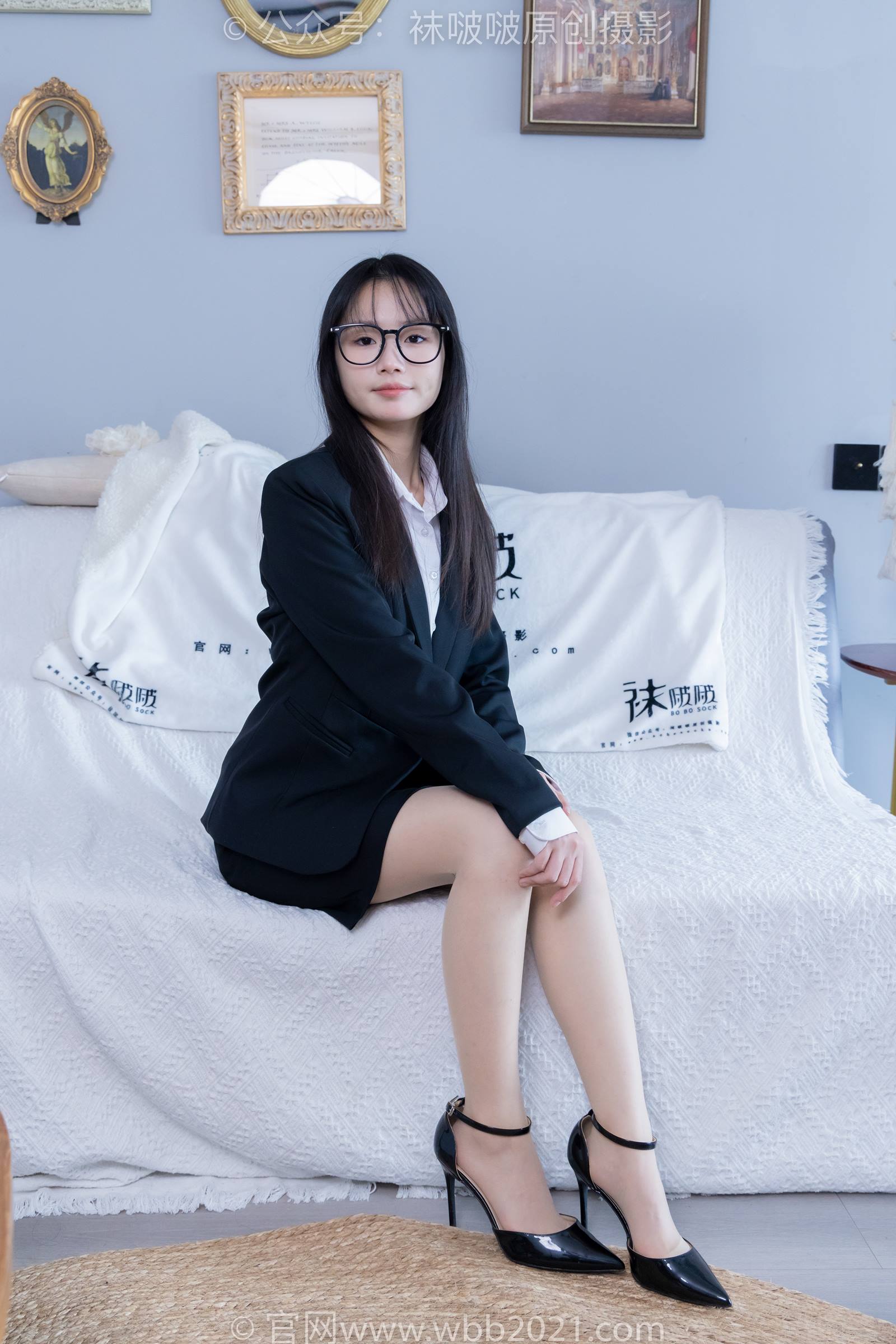 图片[76]-[BoBoSocks袜啵啵]NO.338 甜甜圈-高跟鞋、肉丝、ol风[135P] – 速更版-美库