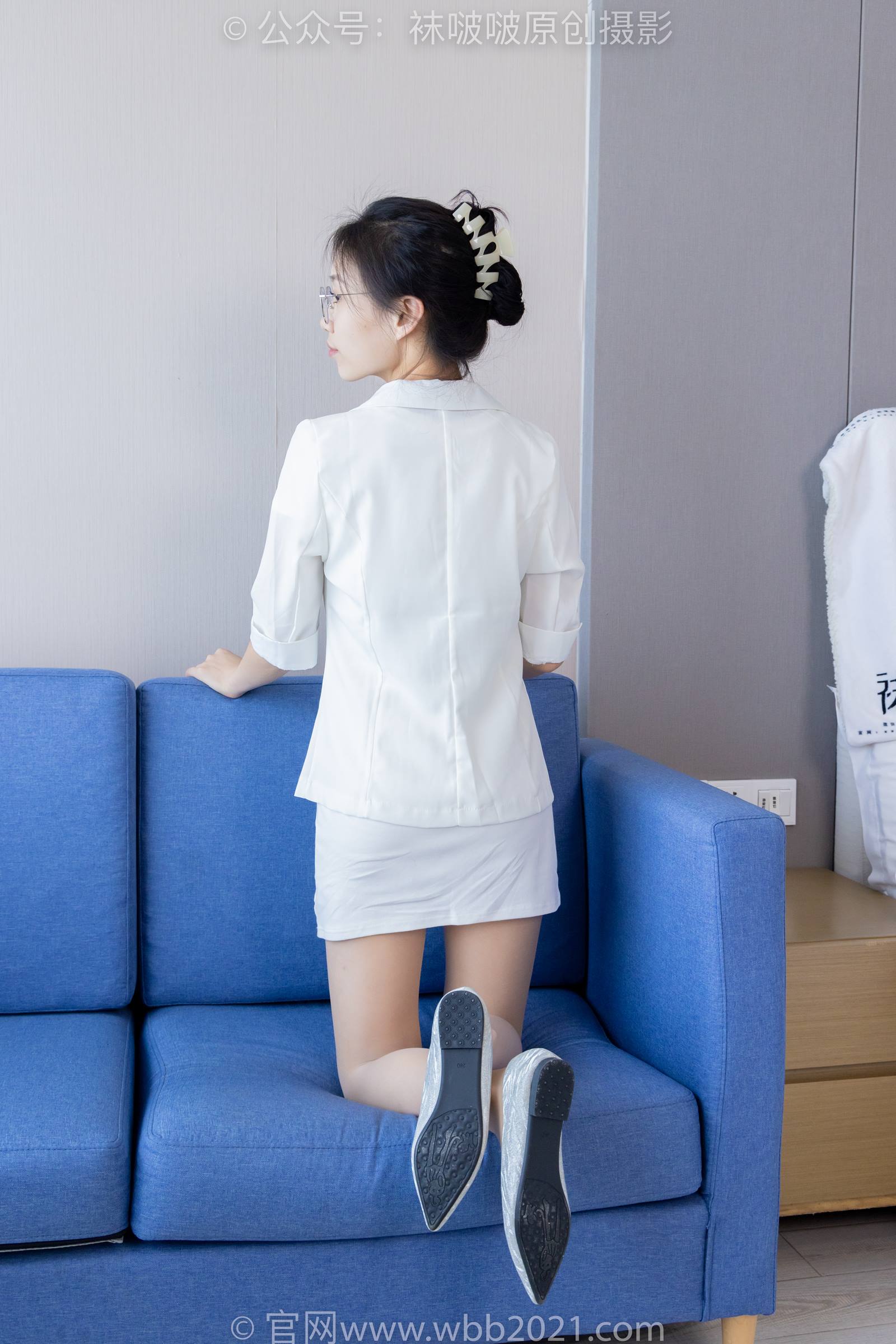 图片[14]-[BoBoSocks袜啵啵]NO.340 芝士-平底鞋、肉丝[140P] – 速更版-美库