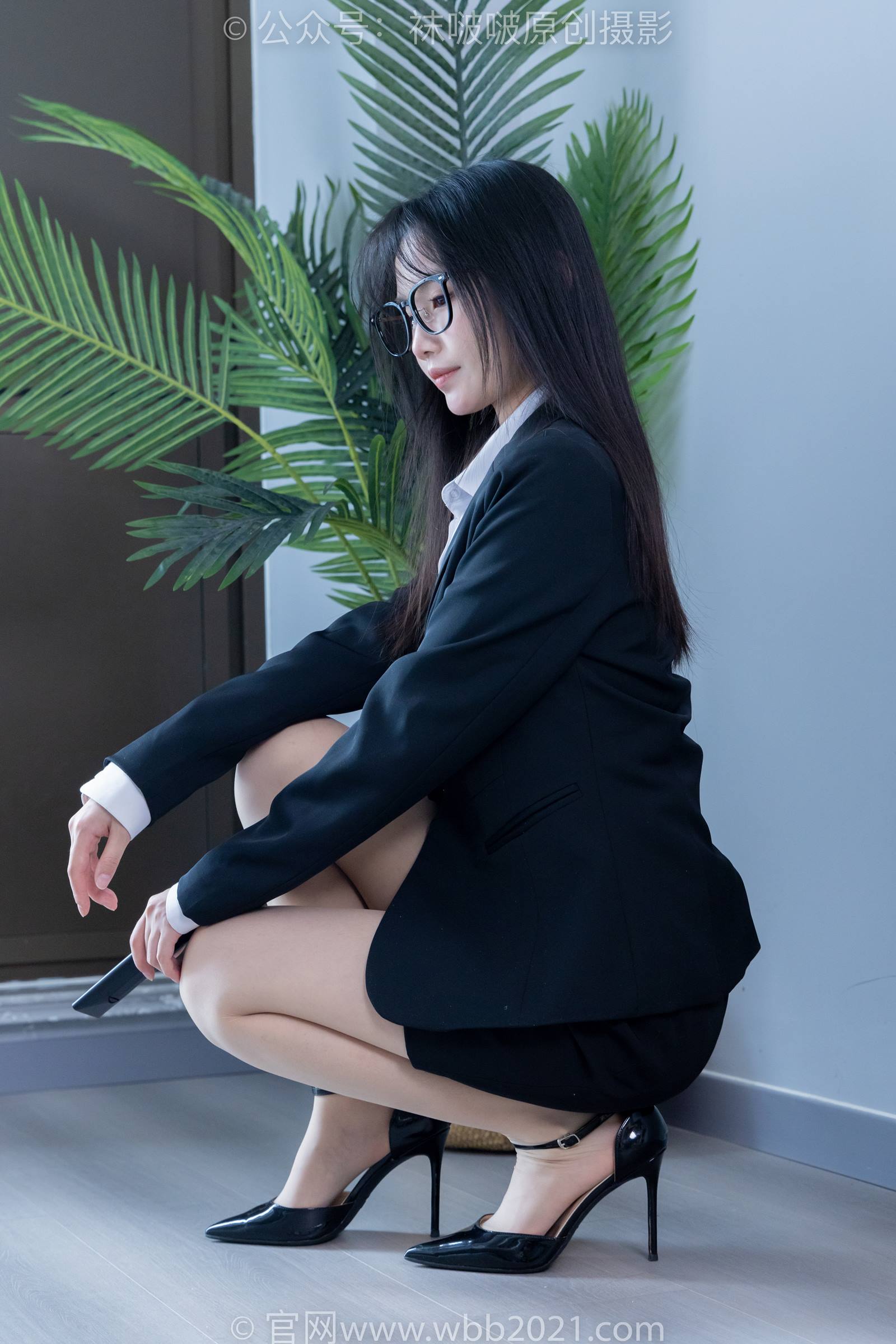 图片[110]-[BoBoSocks袜啵啵]NO.338 甜甜圈-高跟鞋、肉丝、ol风[135P] – 速更版-美库