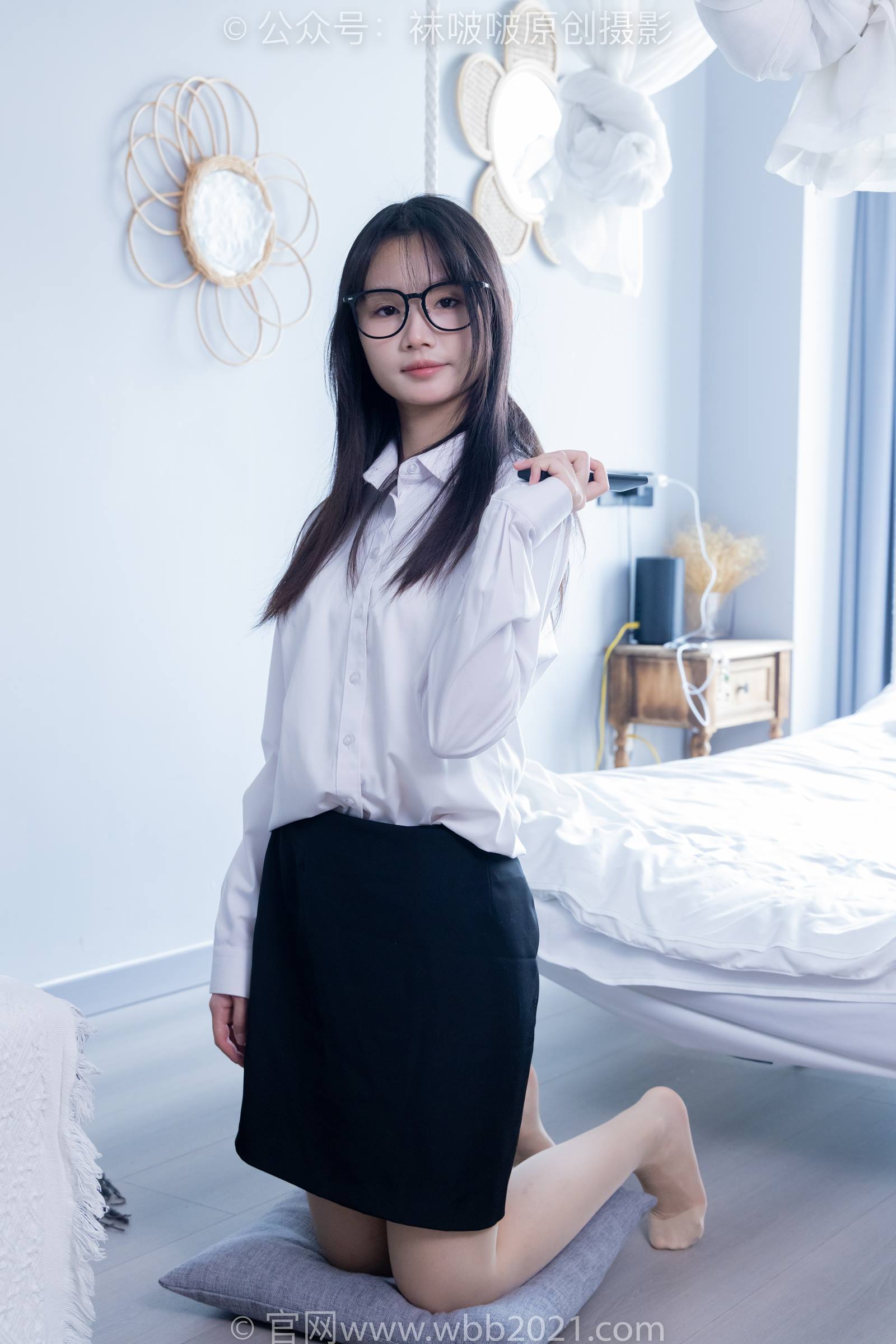 图片[41]-[BoBoSocks袜啵啵]NO.338 甜甜圈-高跟鞋、肉丝、ol风[135P] – 速更版-美库