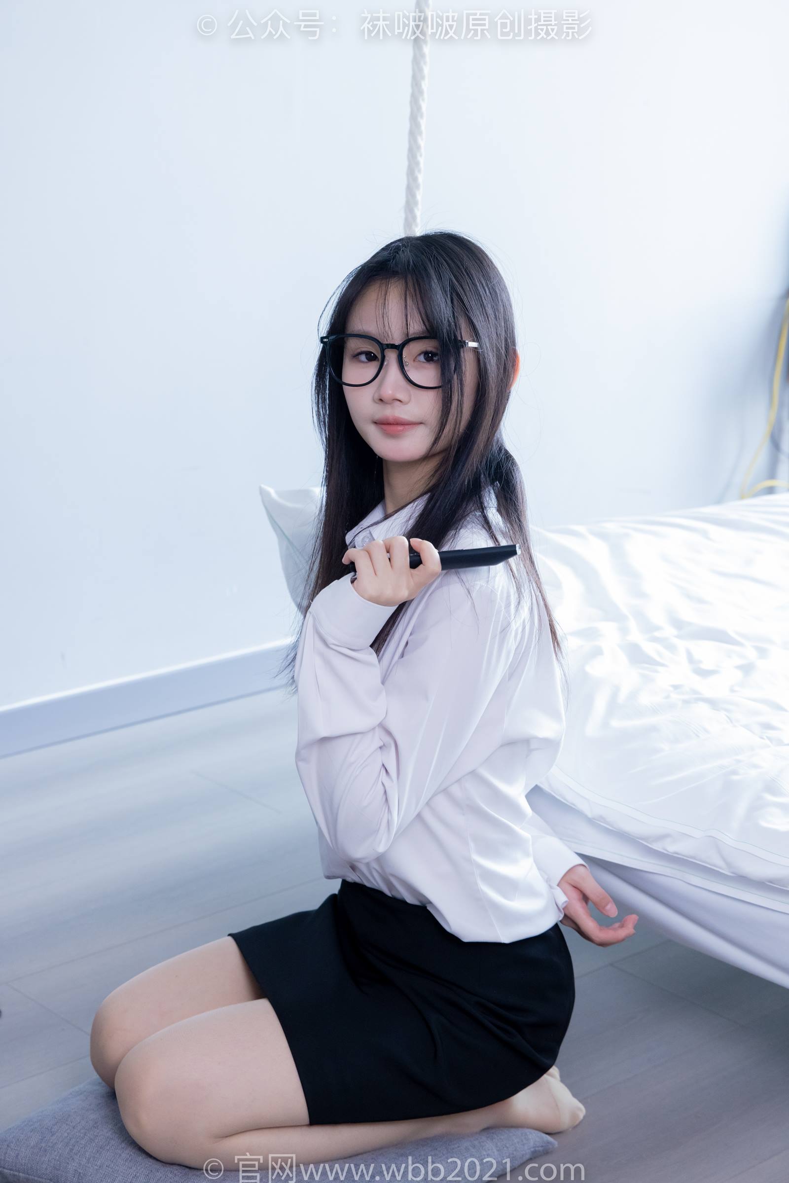 图片[43]-[BoBoSocks袜啵啵]NO.338 甜甜圈-高跟鞋、肉丝、ol风[135P] – 速更版-美库