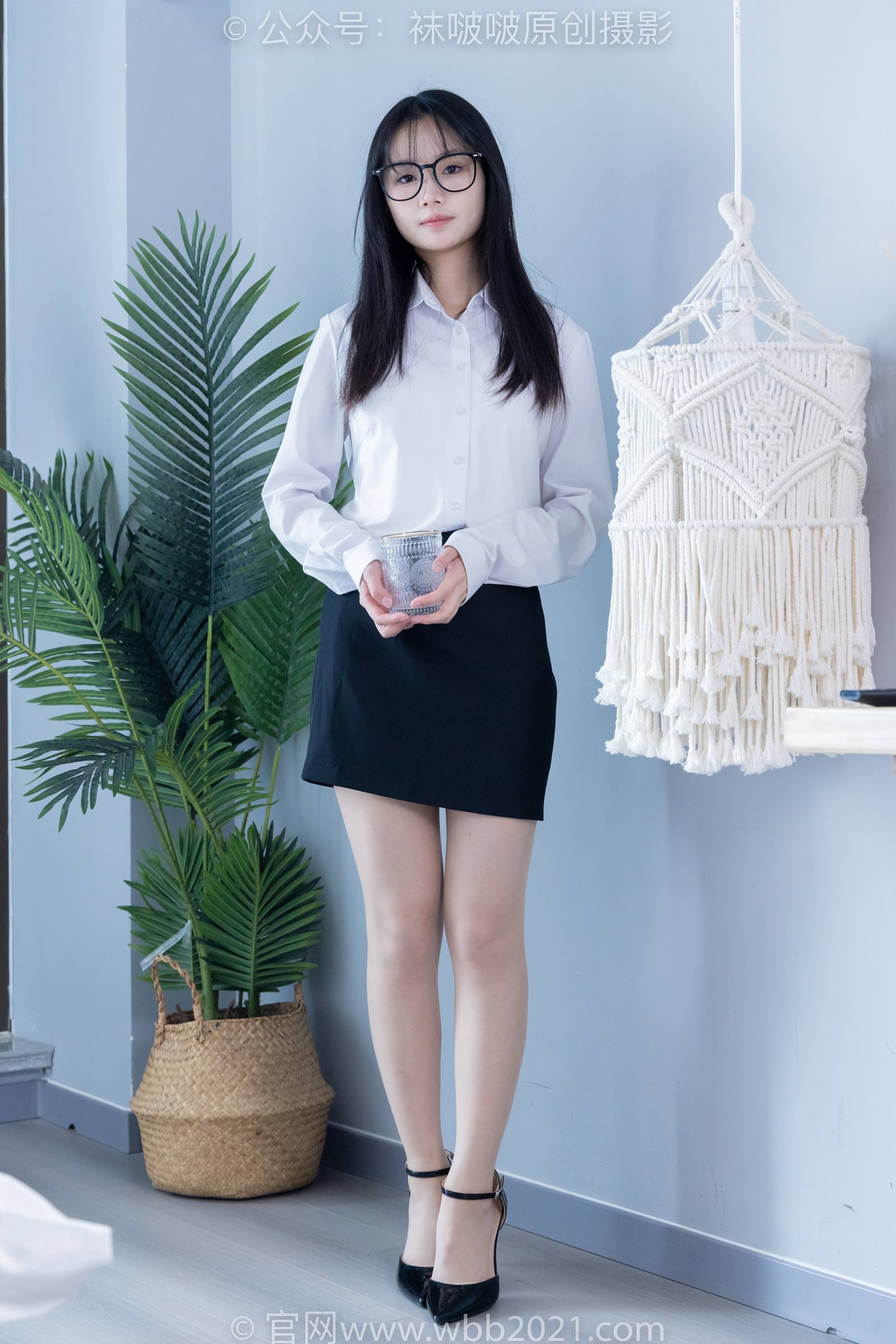 图片[61]-[BoBoSocks袜啵啵]NO.338 甜甜圈-高跟鞋、肉丝、ol风[135P] – 速更版-美库