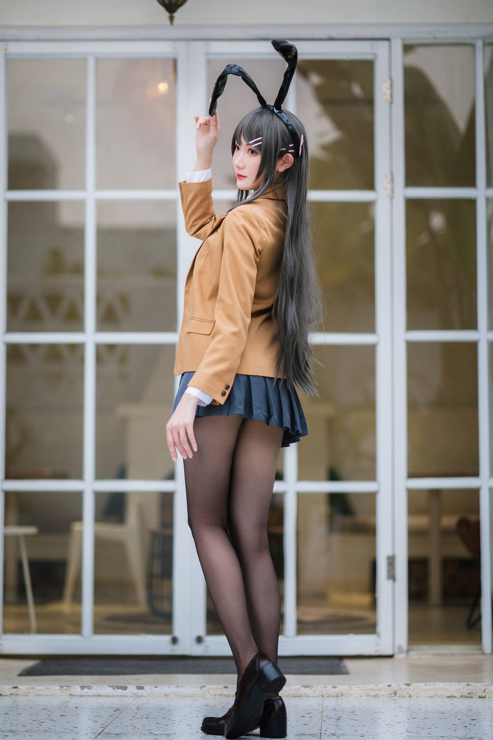 图片[16]-瓜希酱  – 樱岛麻衣 校服[20P] – 速更版-美库