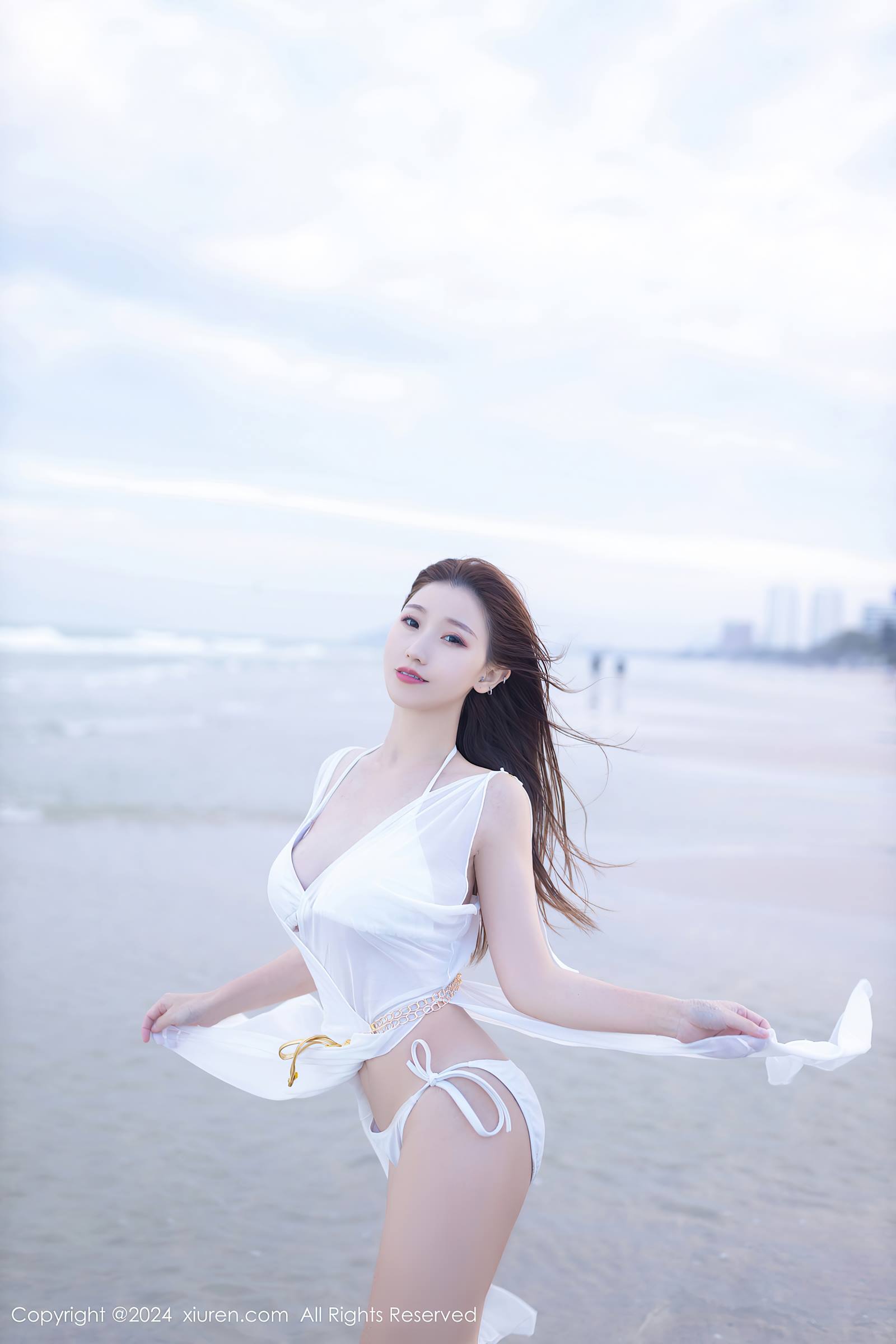 图片[37]-[Xiuren秀人网]2024.02.21 NO.8123 杏子Yada 沙滩大海与美女 [60+1P] – 速更版-美库