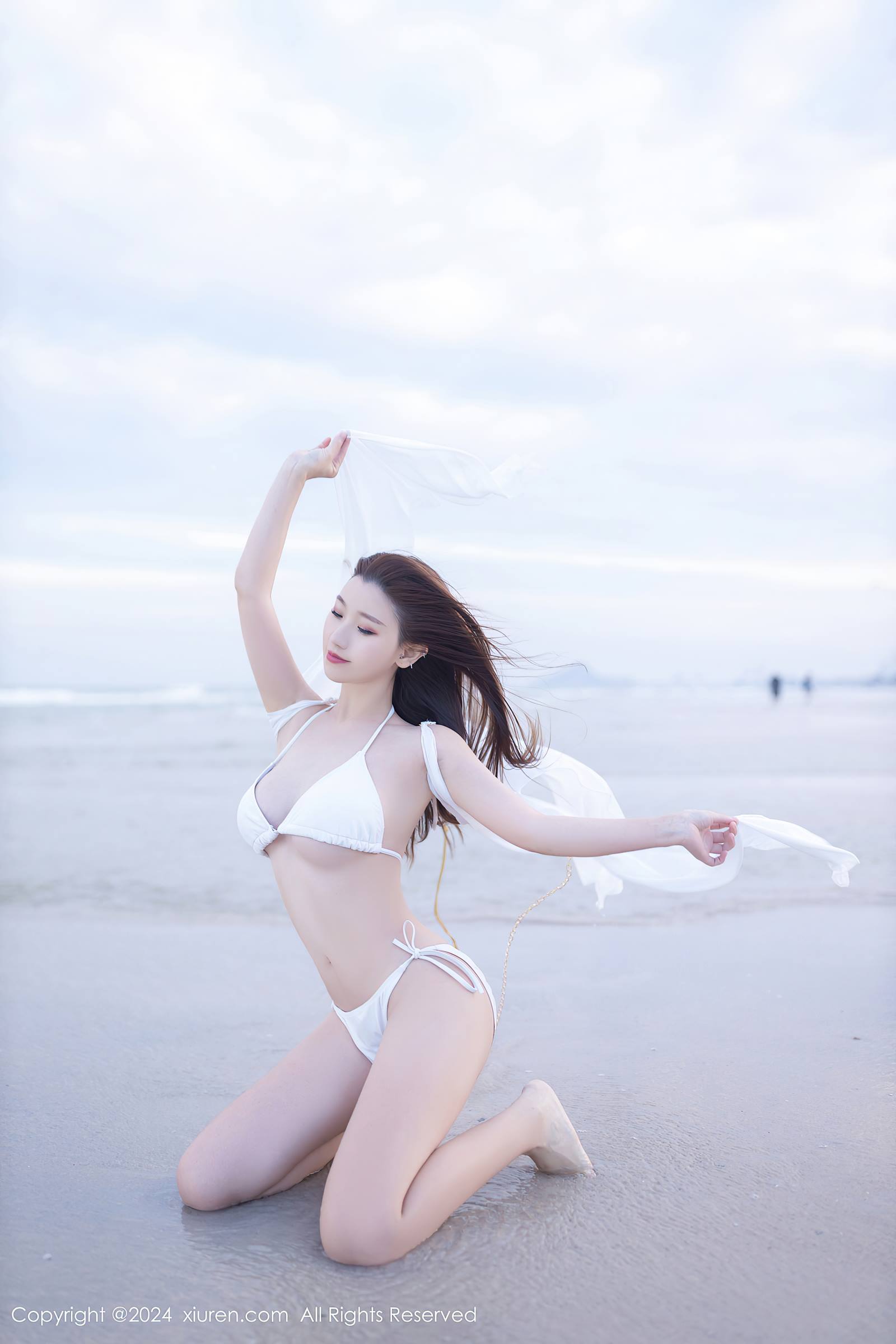 图片[42]-[Xiuren秀人网]2024.02.21 NO.8123 杏子Yada 沙滩大海与美女 [60+1P] – 速更版-美库