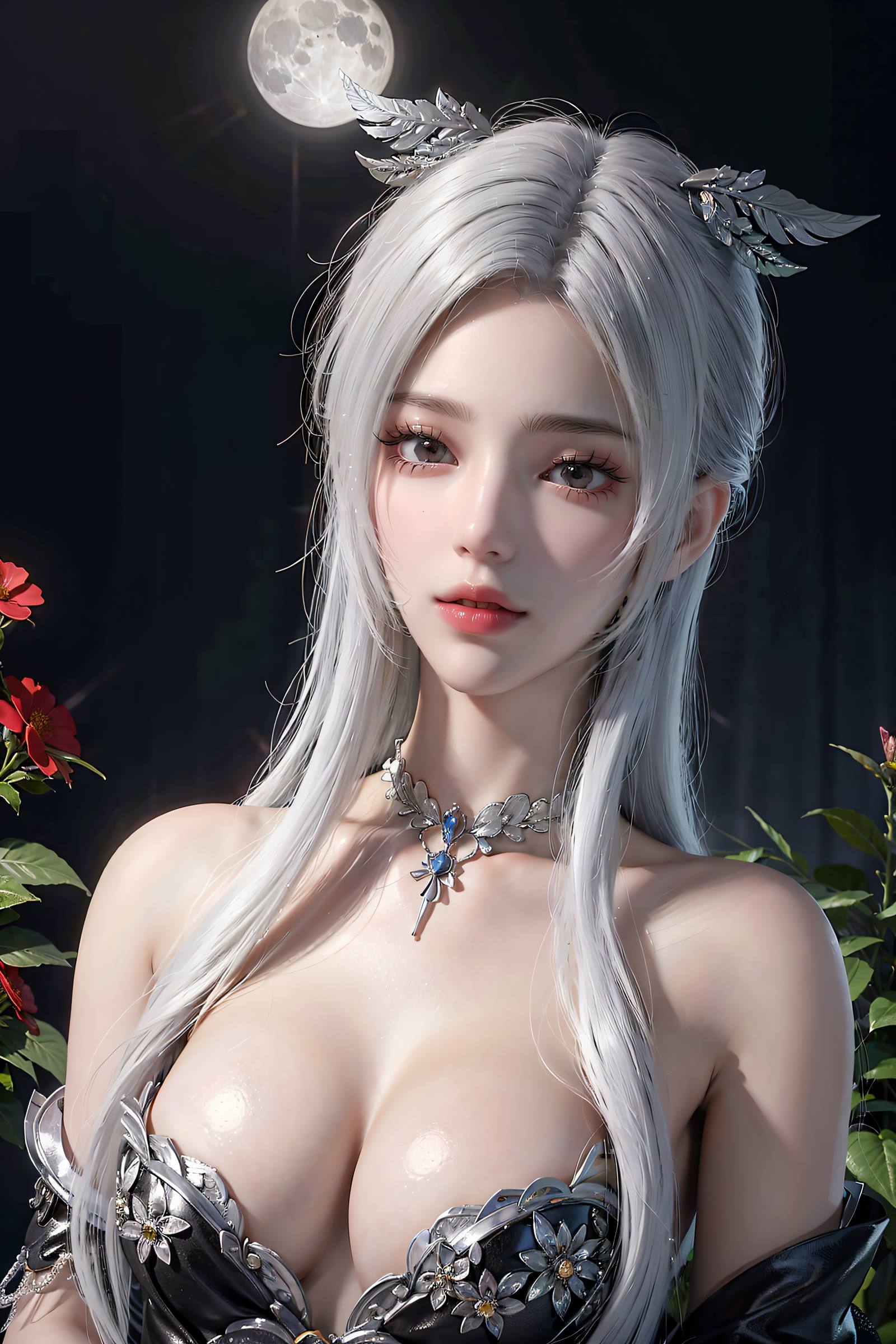 图片[11]-AI绘画 169 星辰变 白灵 精品美腿[18P] – 速更版-美库