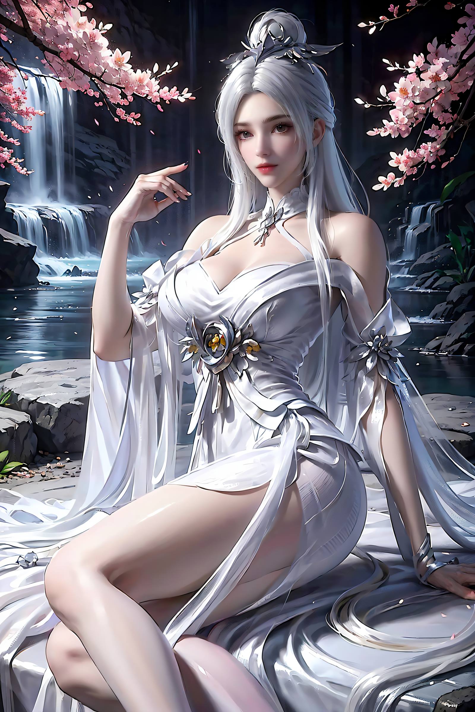 图片[12]-AI绘画 169 星辰变 白灵 精品美腿[18P] – 速更版-美库