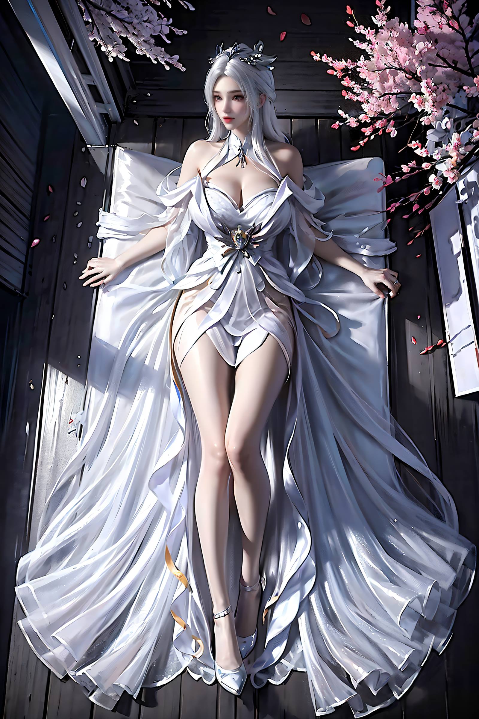 图片[15]-AI绘画 169 星辰变 白灵 精品美腿[18P] – 速更版-美库