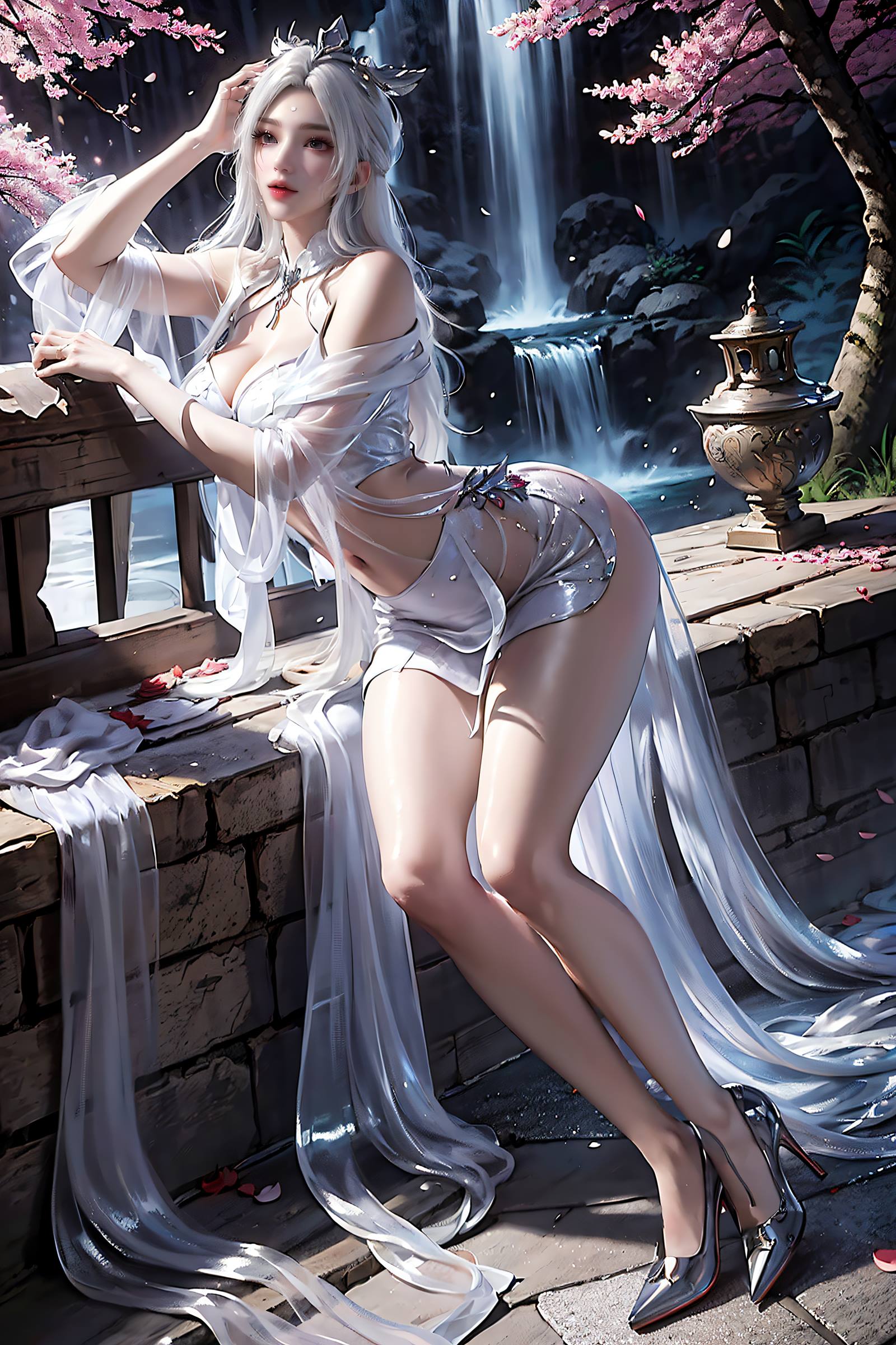 图片[18]-AI绘画 169 星辰变 白灵 精品美腿[18P] – 速更版-美库