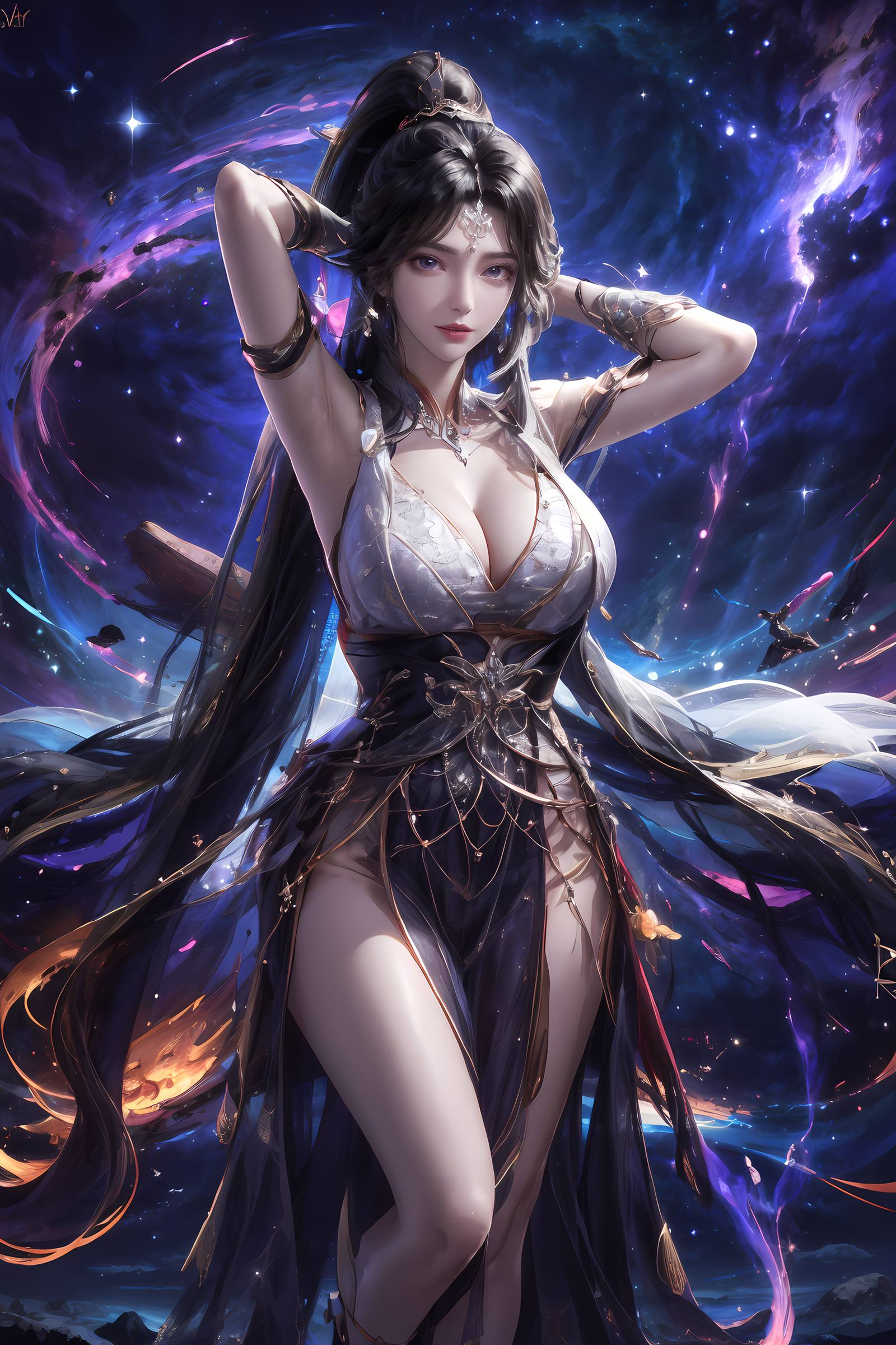 图片[11]-AI绘画 171 仙逆 周紫虹[23P] – 速更版-美库