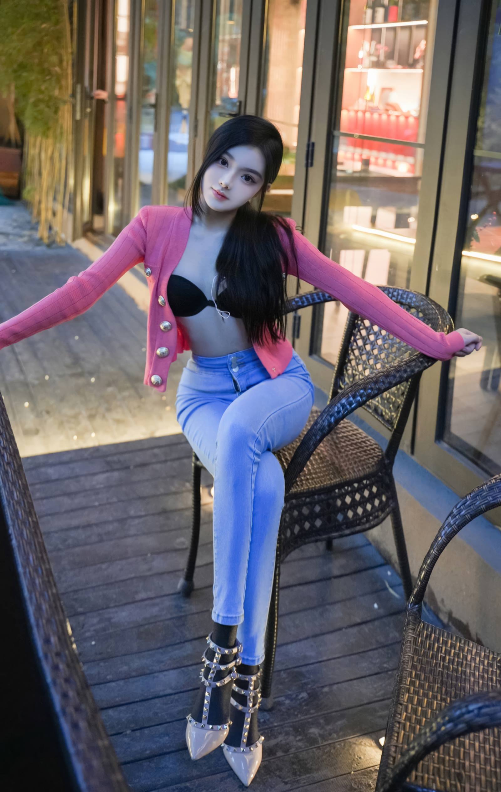 图片[21]-龙雪儿 – 灰色瑜伽服[44P] – 速更版-美库