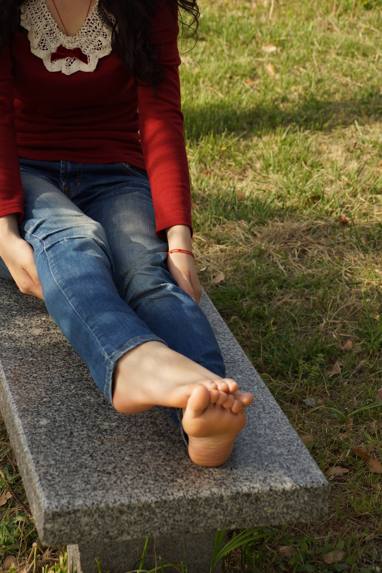 图片[24]-自由摄影 No.070 琳琳 鱼嘴鞋 裸足 [44P] – 速更版-美库