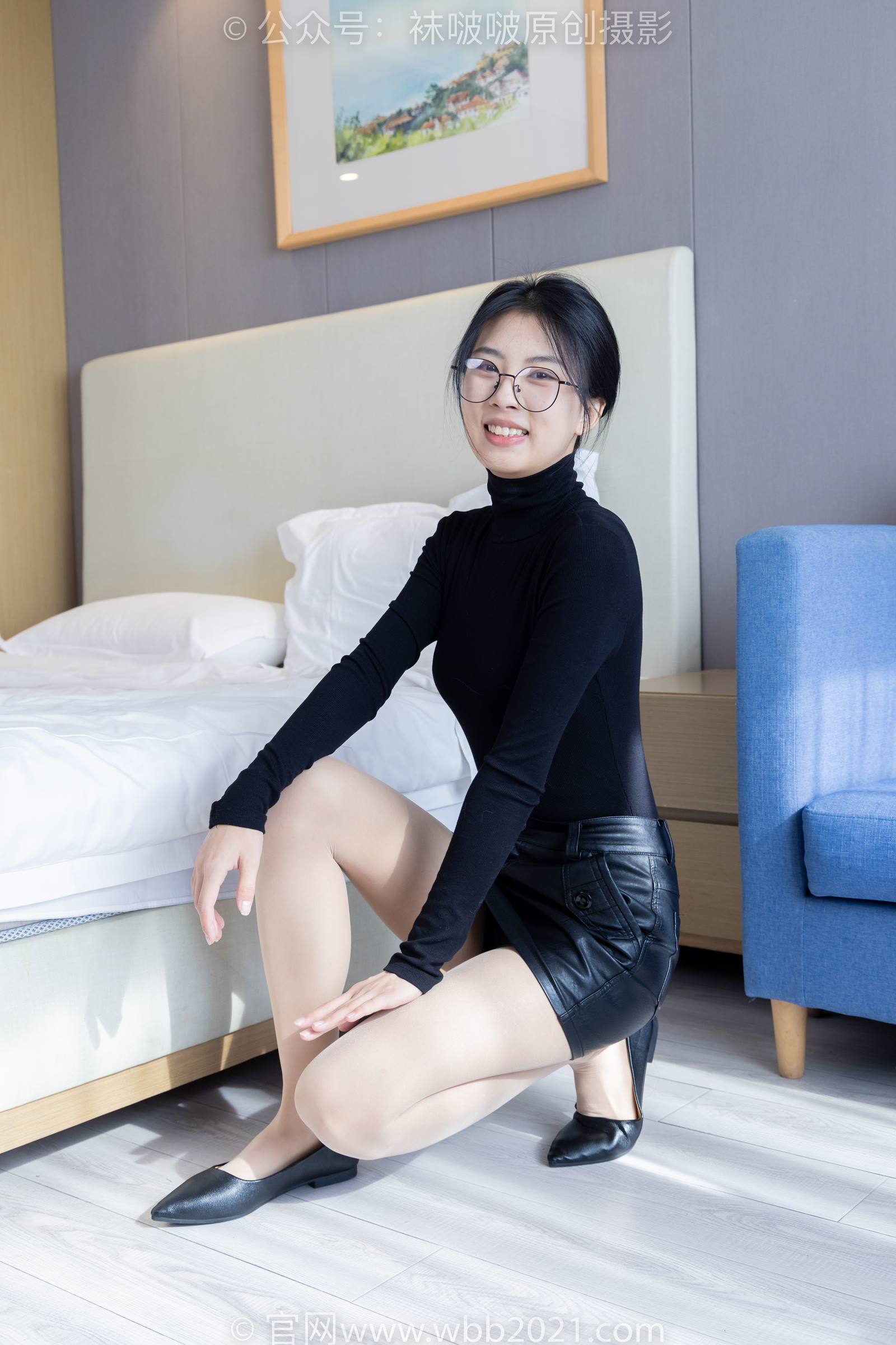 图片[15]-[BoBoSocks袜啵啵]NO.342 奶油-平底鞋、肉丝、老头乐挠脚心剧情[140P] – 速更版-美库