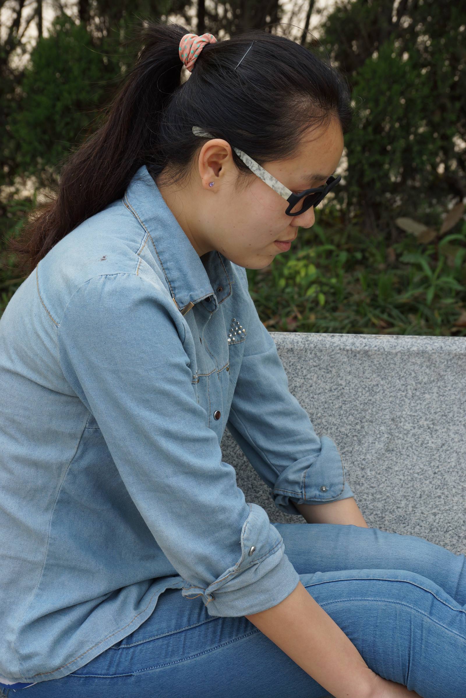 图片[66]-自由摄影 No.071 清纯眼镜MM的个性透明帆布鞋 [65P] – 速更版-美库