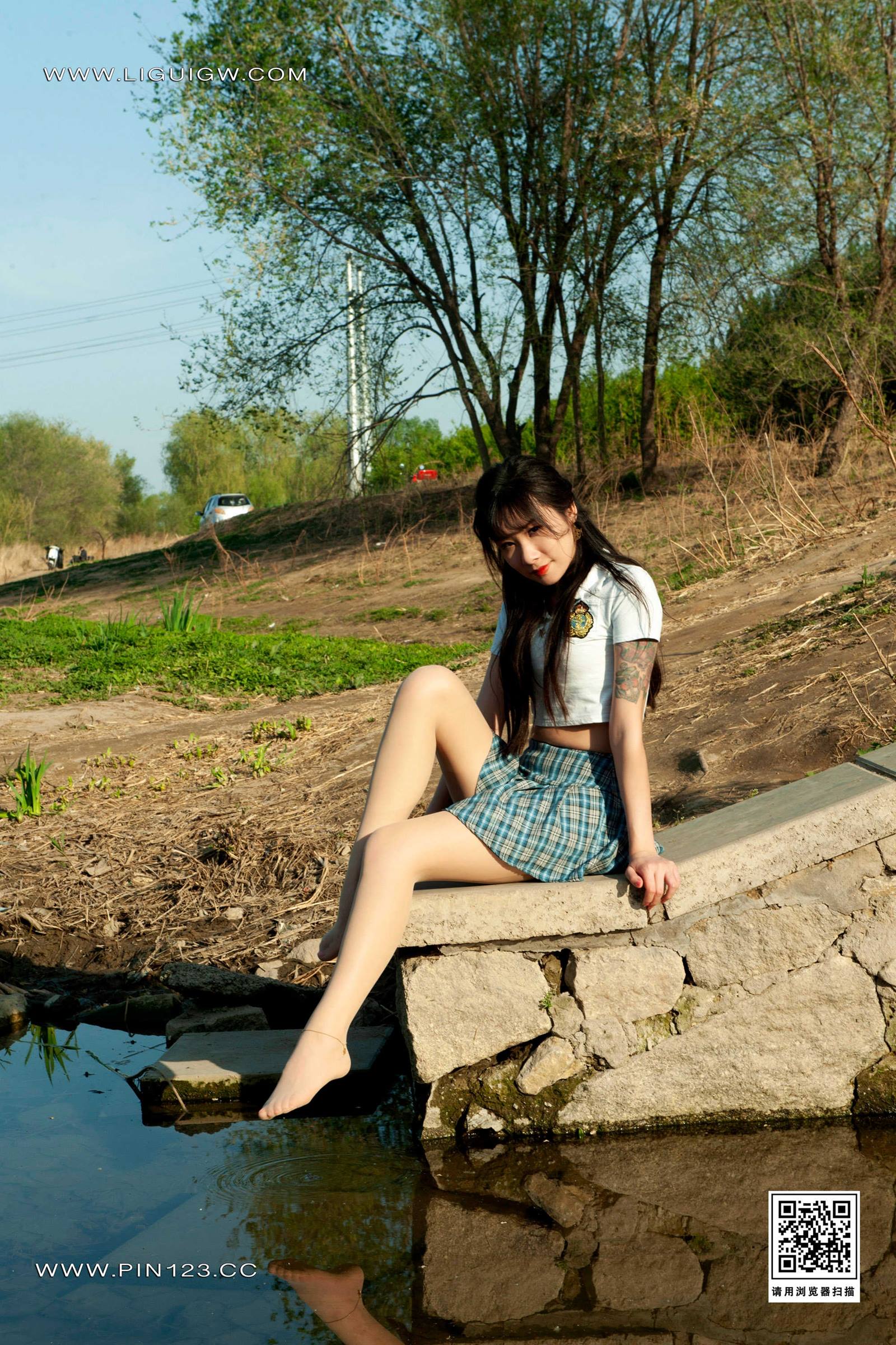 图片[42]-[Ligui丽柜] 2024.03.11 绿水青丝 Kiki [52P] – 速更版-美库