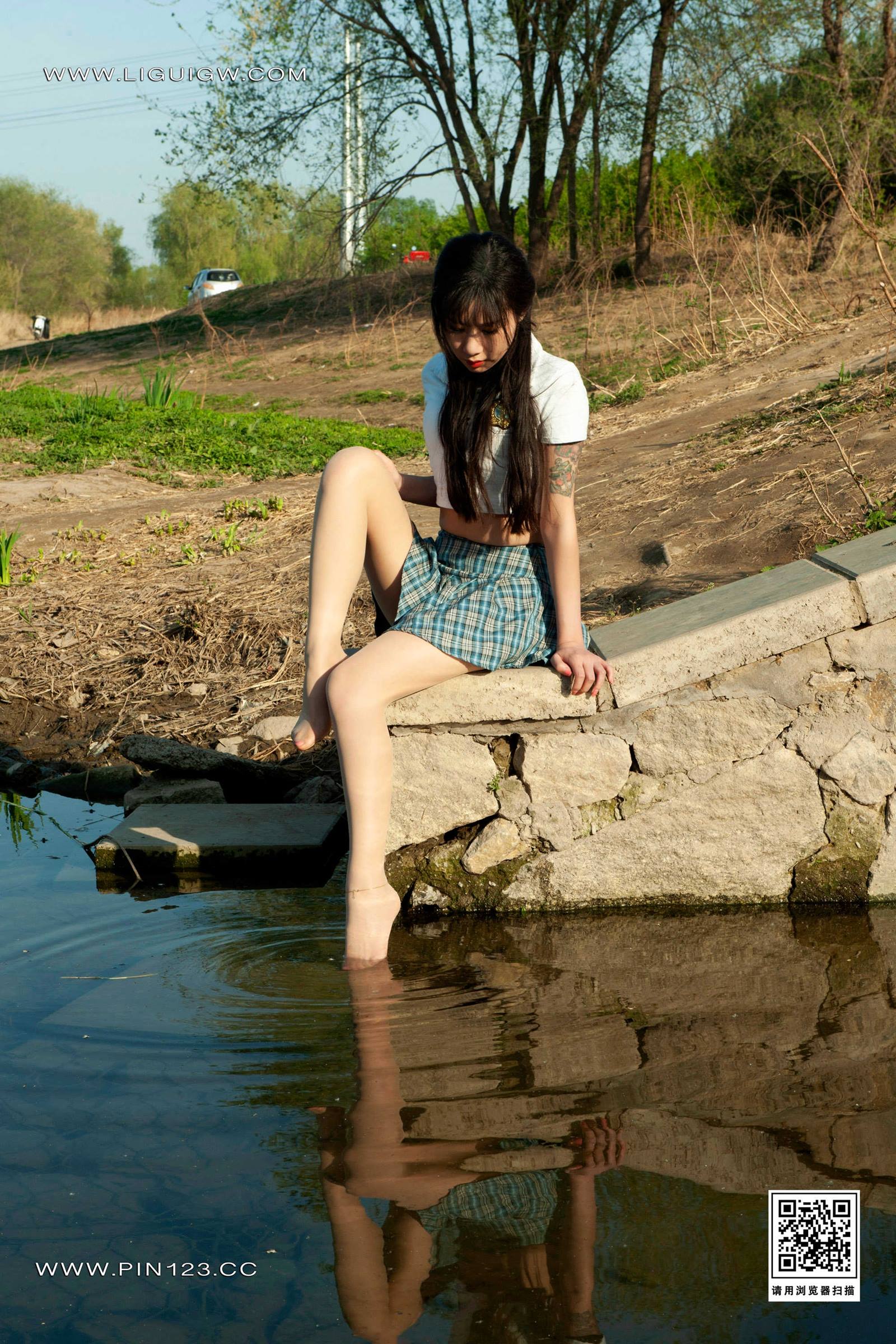 图片[43]-[Ligui丽柜] 2024.03.11 绿水青丝 Kiki [52P] – 速更版-美库