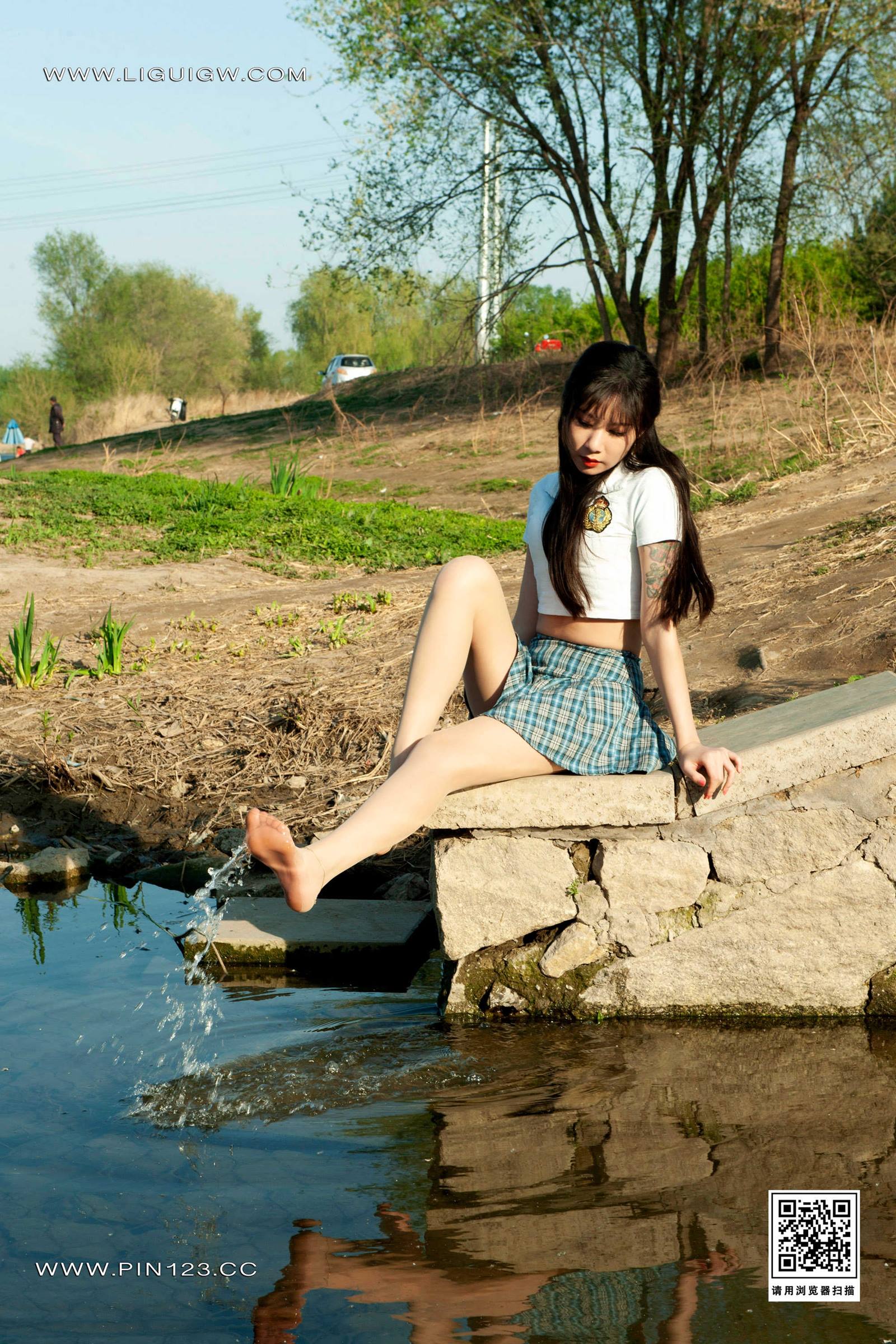 图片[44]-[Ligui丽柜] 2024.03.11 绿水青丝 Kiki [52P] – 速更版-美库