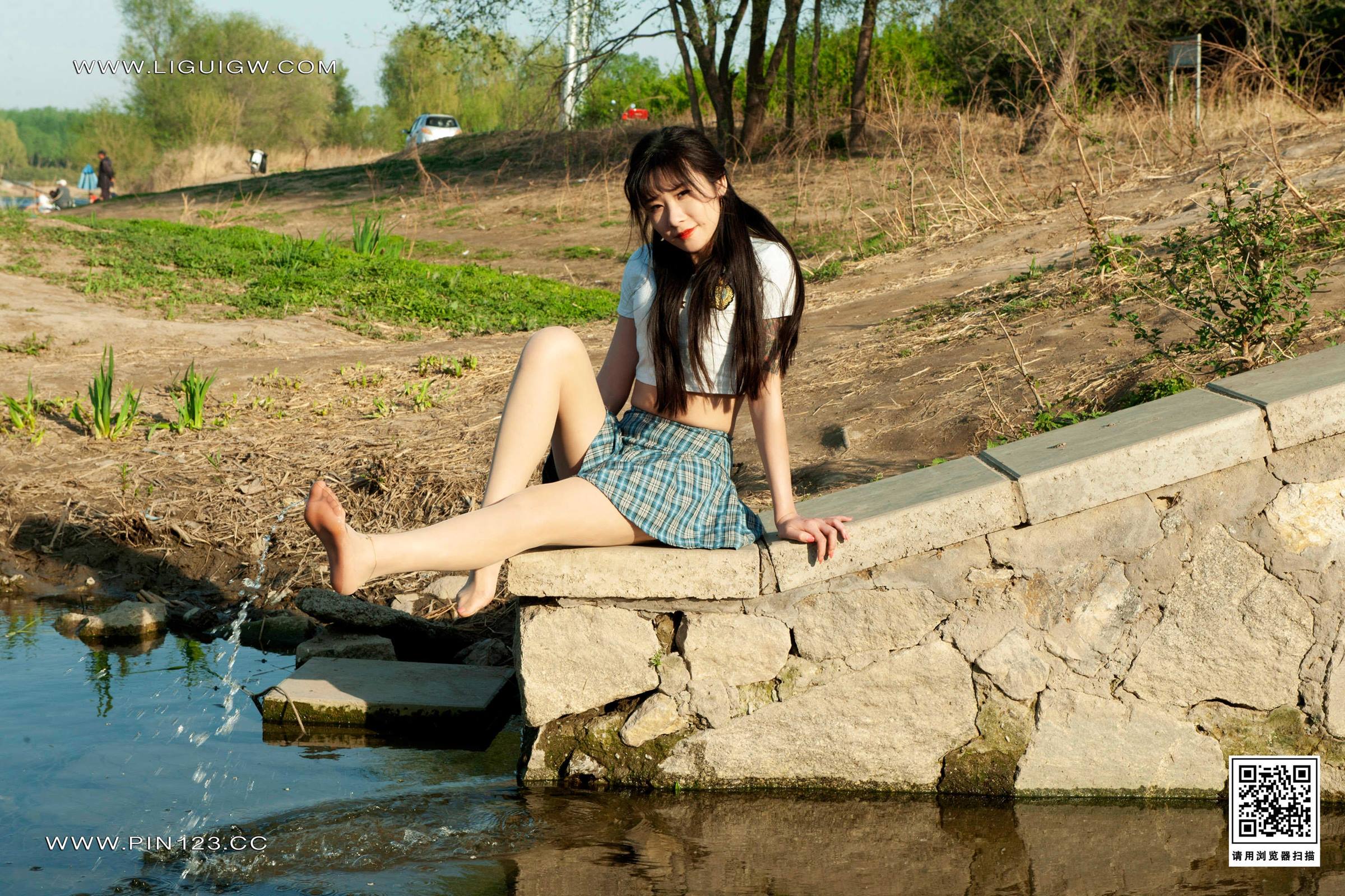 图片[45]-[Ligui丽柜] 2024.03.11 绿水青丝 Kiki [52P] – 速更版-美库