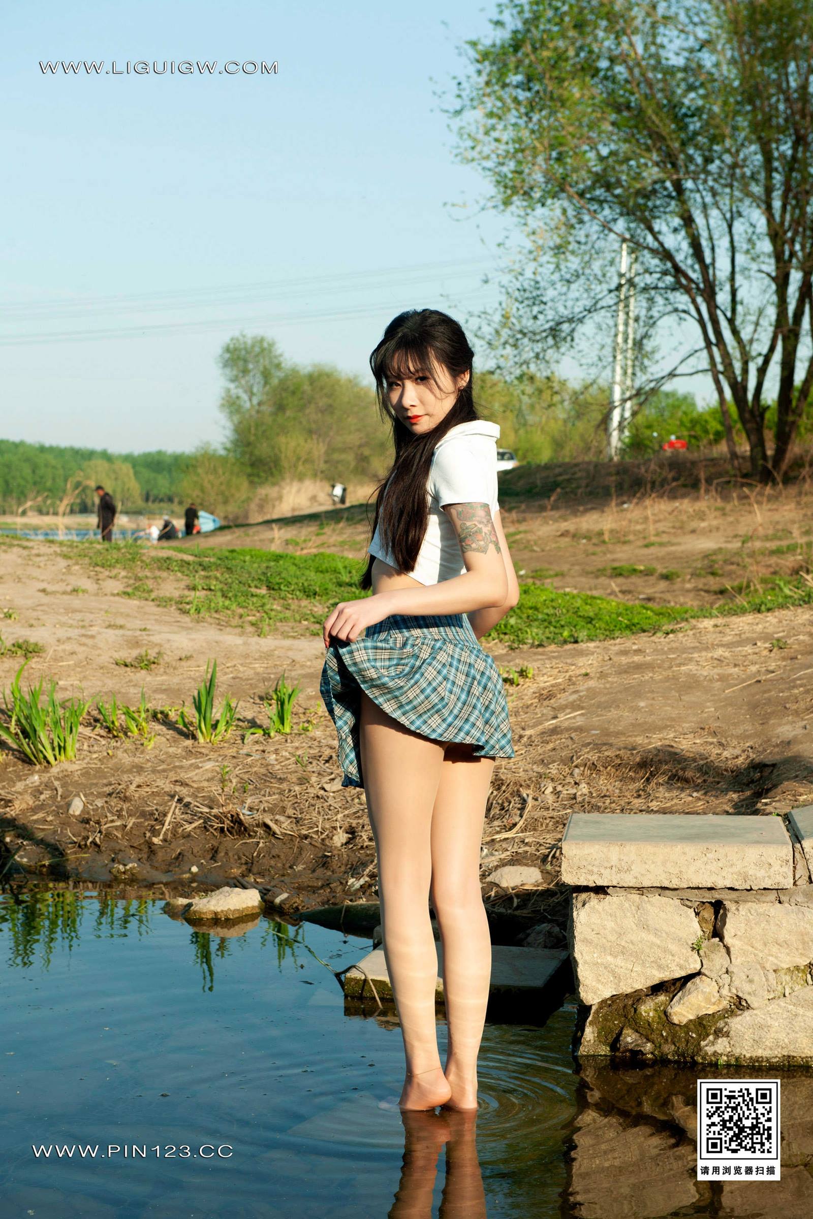 图片[50]-[Ligui丽柜] 2024.03.11 绿水青丝 Kiki [52P] – 速更版-美库