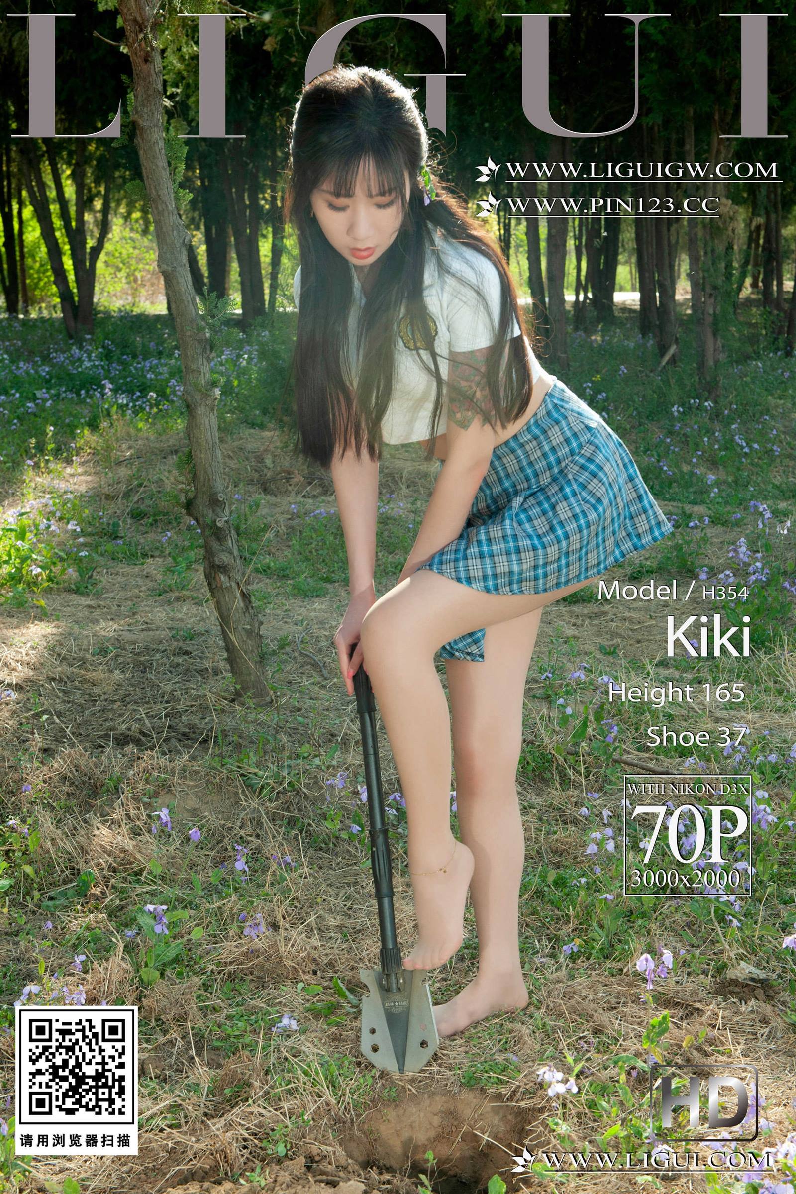 图片[52]-[Ligui丽柜] 2024.03.11 绿水青丝 Kiki [52P] – 速更版-美库