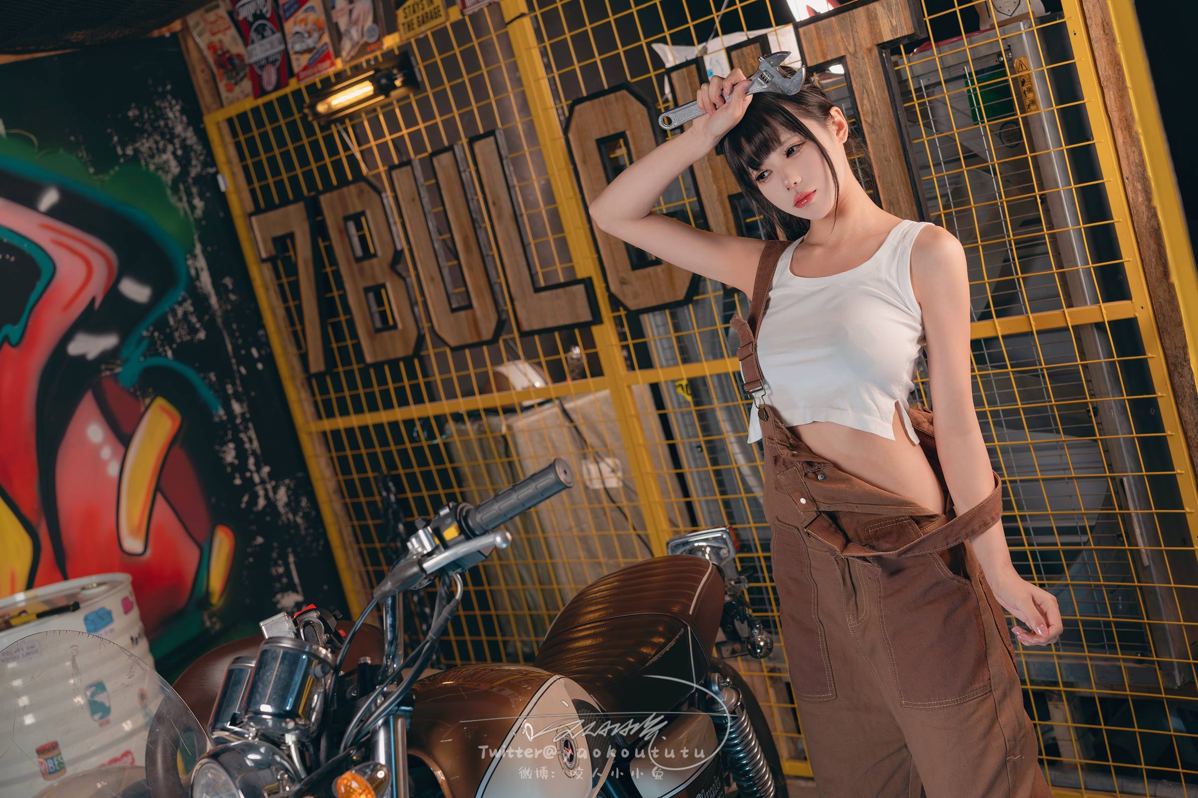 图片[19]-咬一口兔娘  – 机车修理工[28P] – 速更版-美库