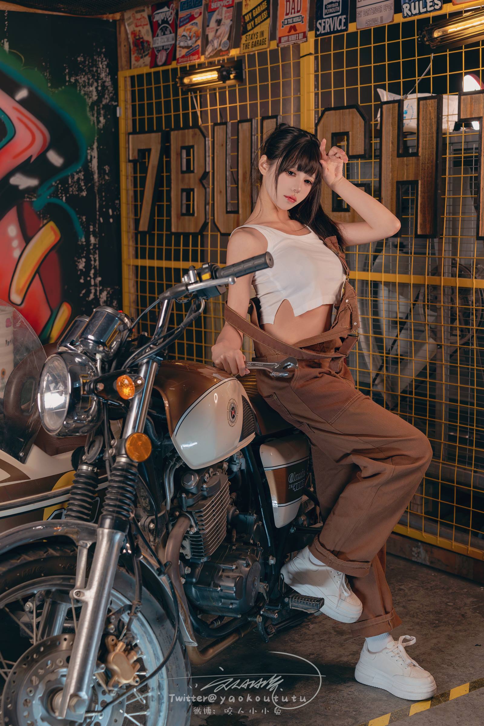 图片[21]-咬一口兔娘  – 机车修理工[28P] – 速更版-美库