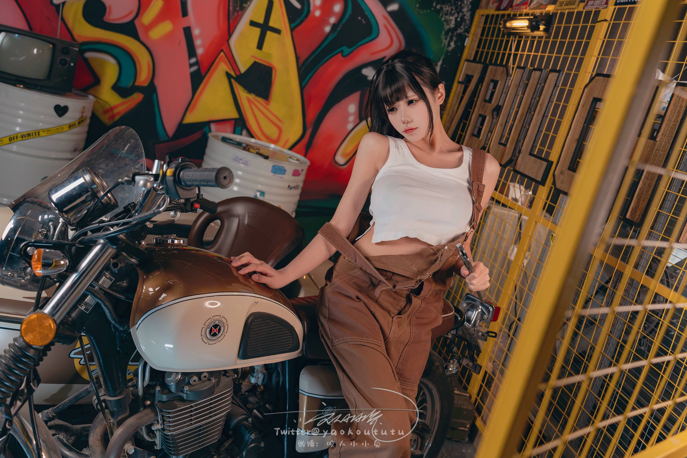 图片[22]-咬一口兔娘  – 机车修理工[28P] – 速更版-美库