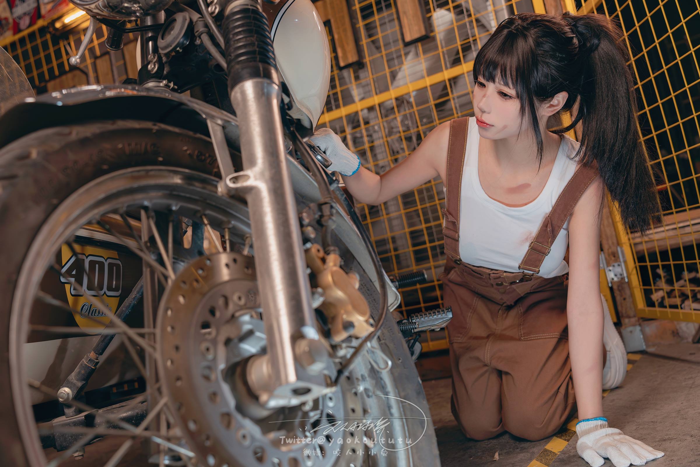 图片[23]-咬一口兔娘  – 机车修理工[28P] – 速更版-美库