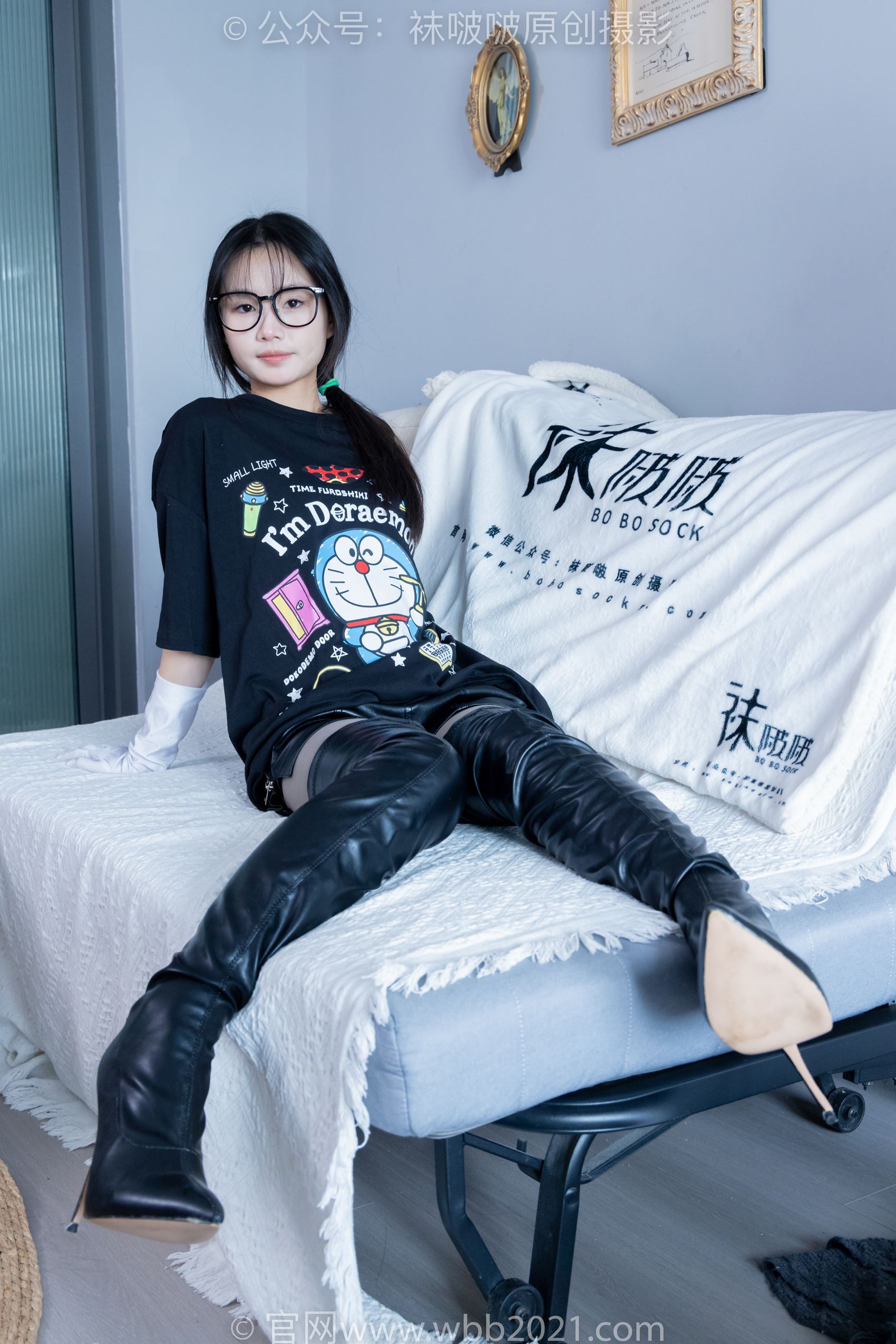 图片[32]-[BoBoSocks袜啵啵]NO.343 甜甜圈-高跟长靴、黑丝打底、肉丝[150P] – 速更版-美库